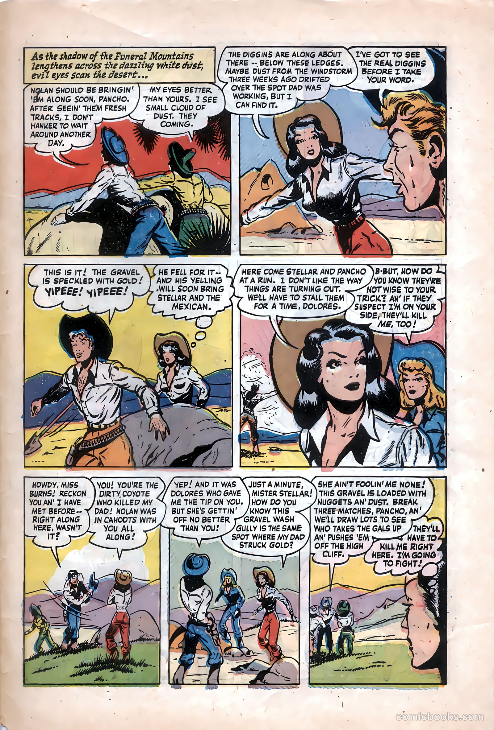 The Texan #6 (1949) — page 33 of 36