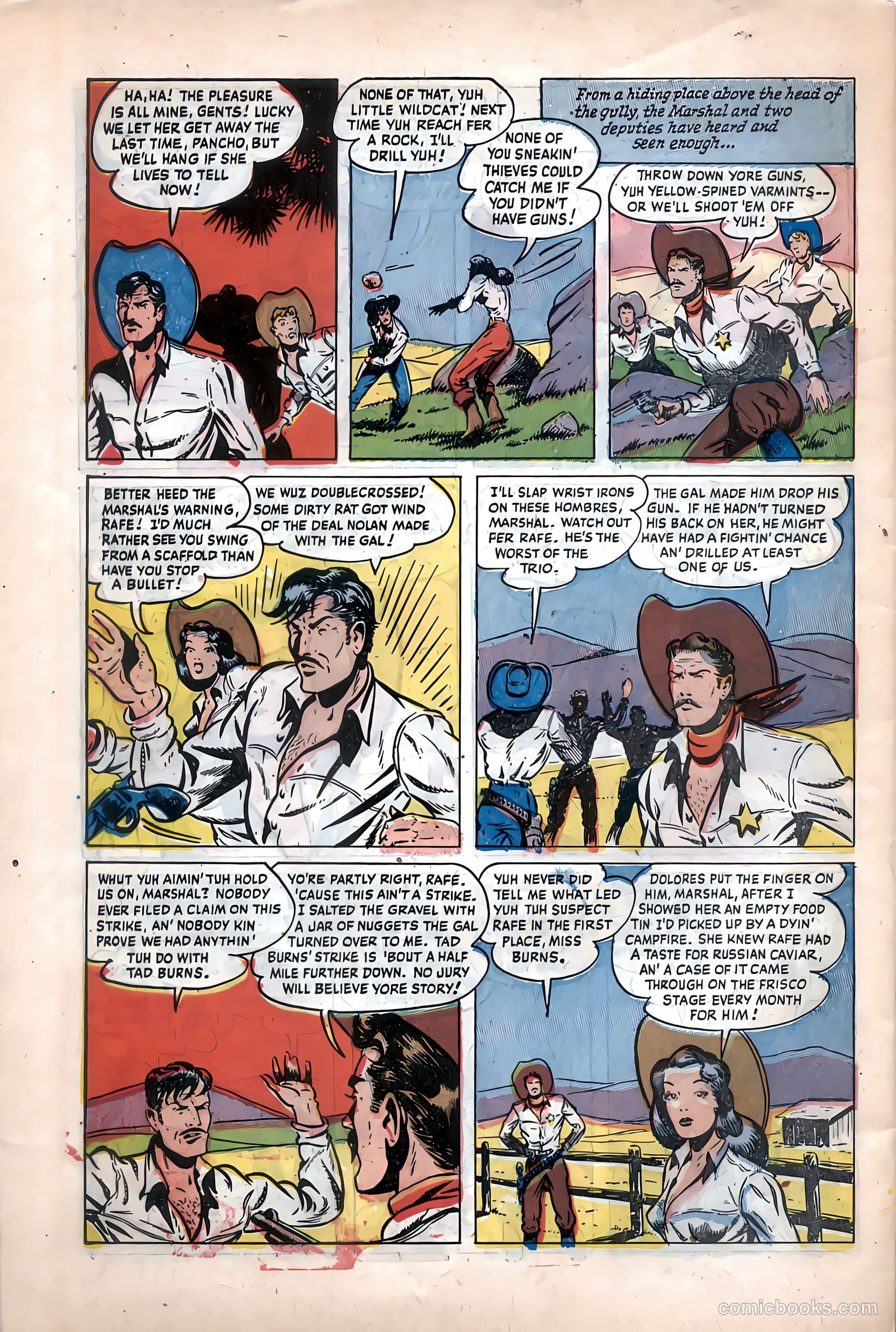 The Texan #6 (1949) — page 34 of 36