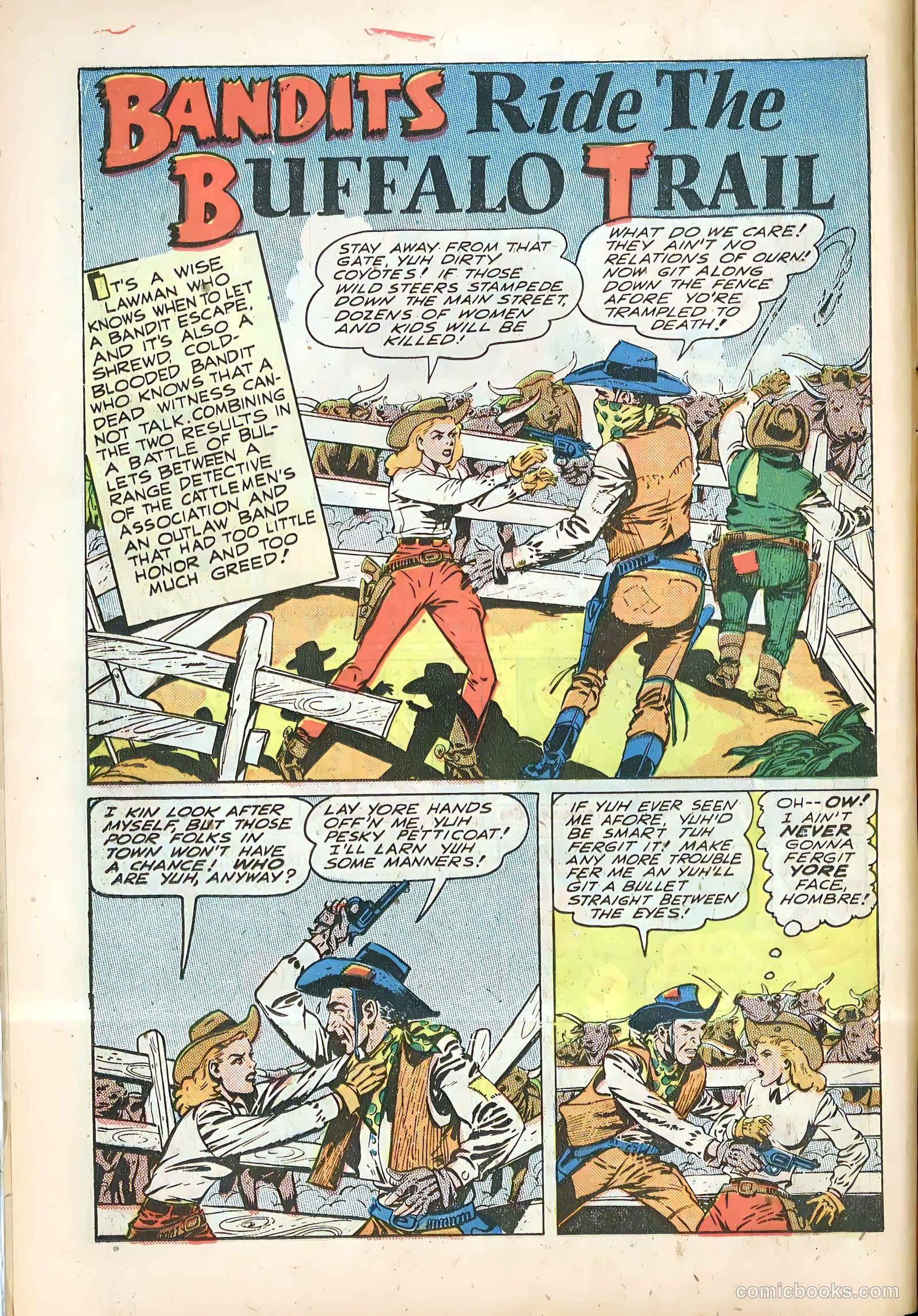 The Texan #7 (1950) — page 14 of 36