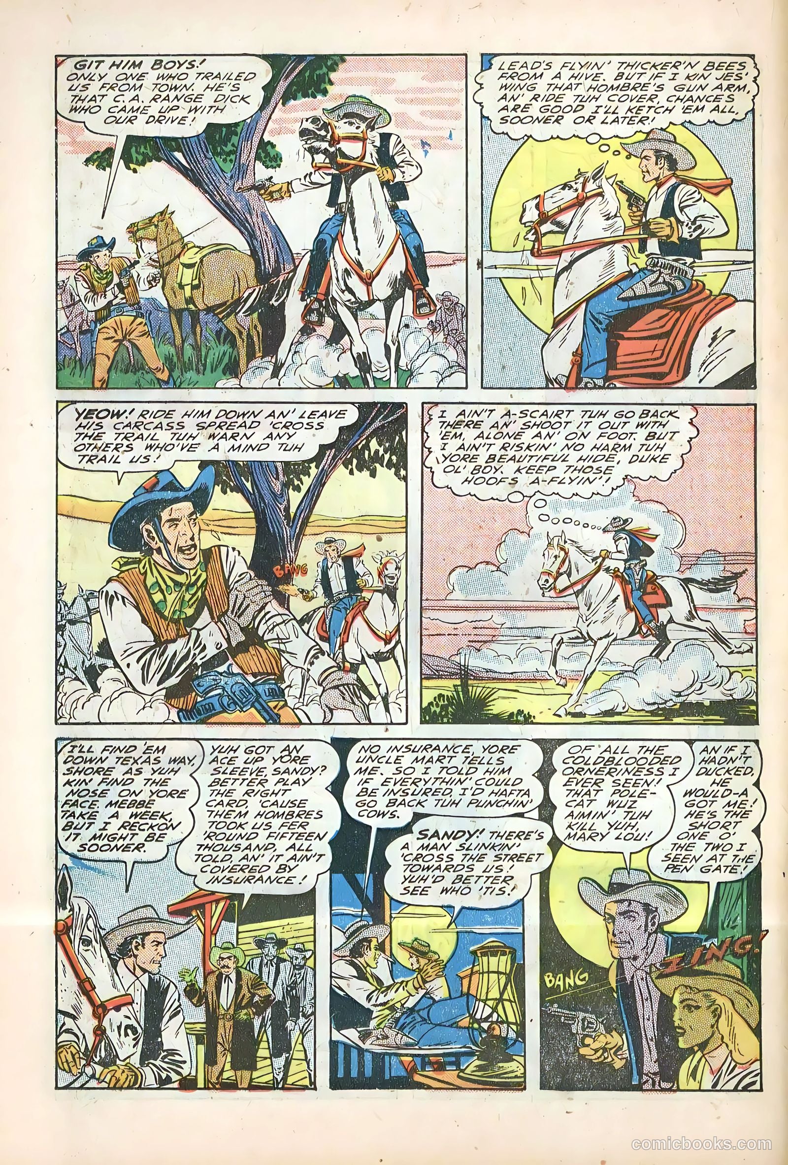 The Texan #7 (1950) — page 18 of 36