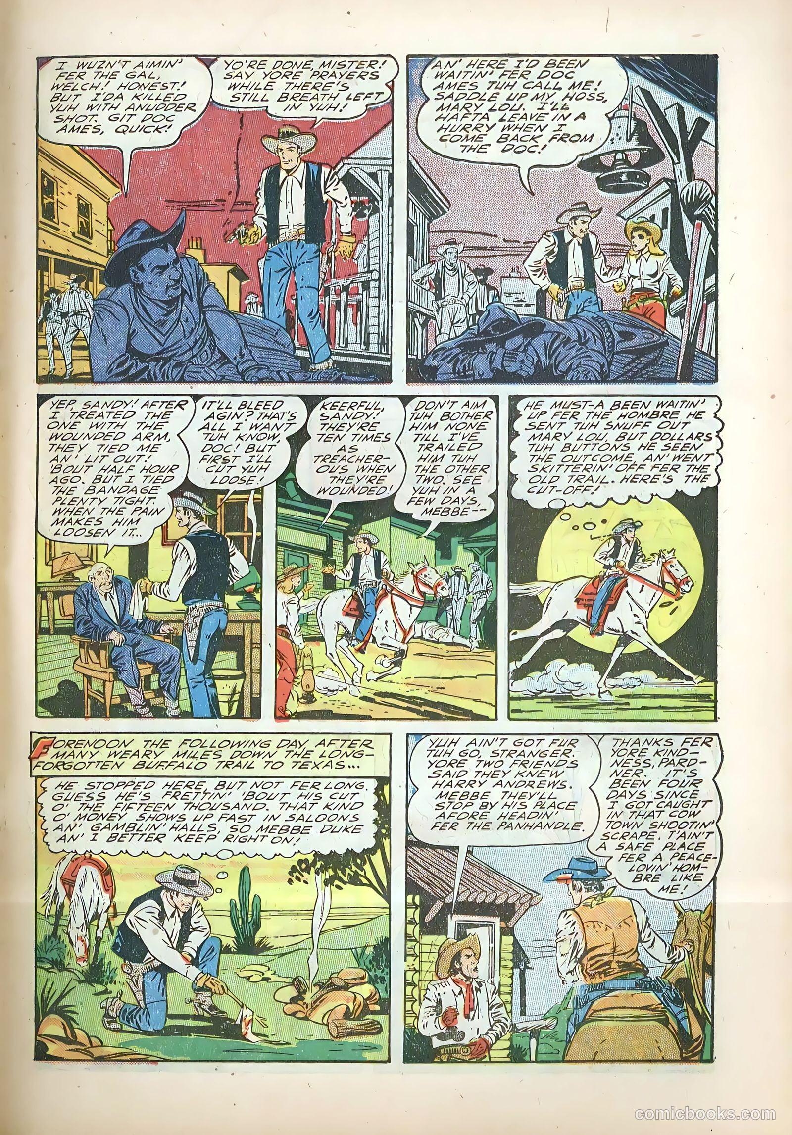 The Texan #7 (1950) — page 19 of 36