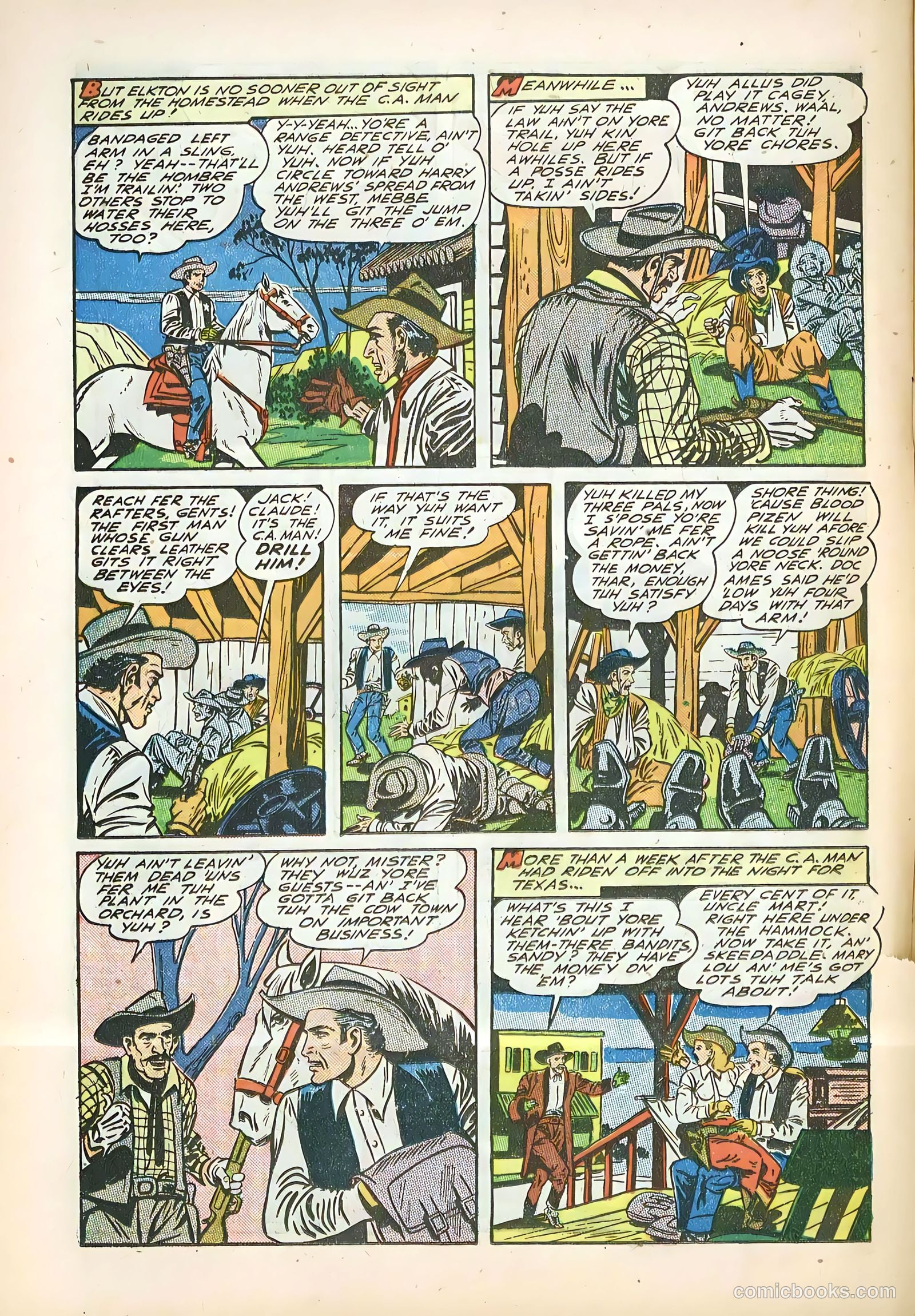 The Texan #7 (1950) — page 20 of 36