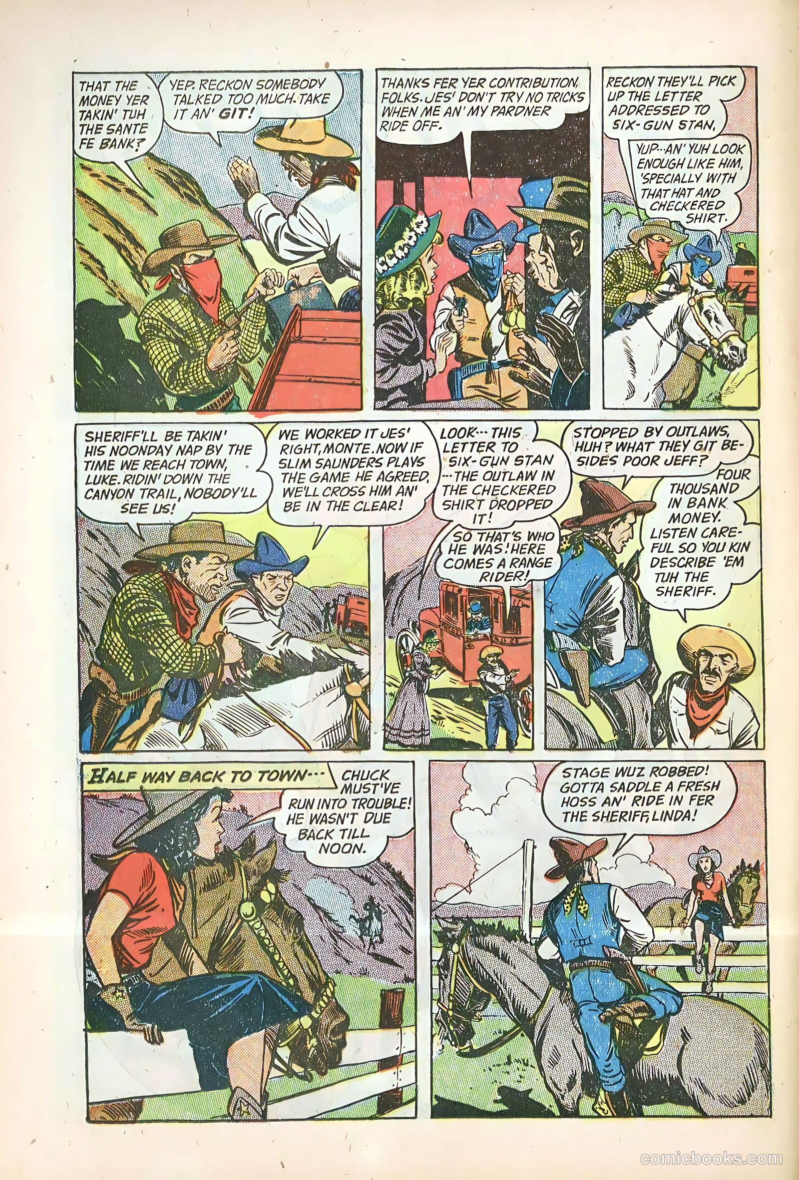 The Texan #7 (1950) — page 22 of 36