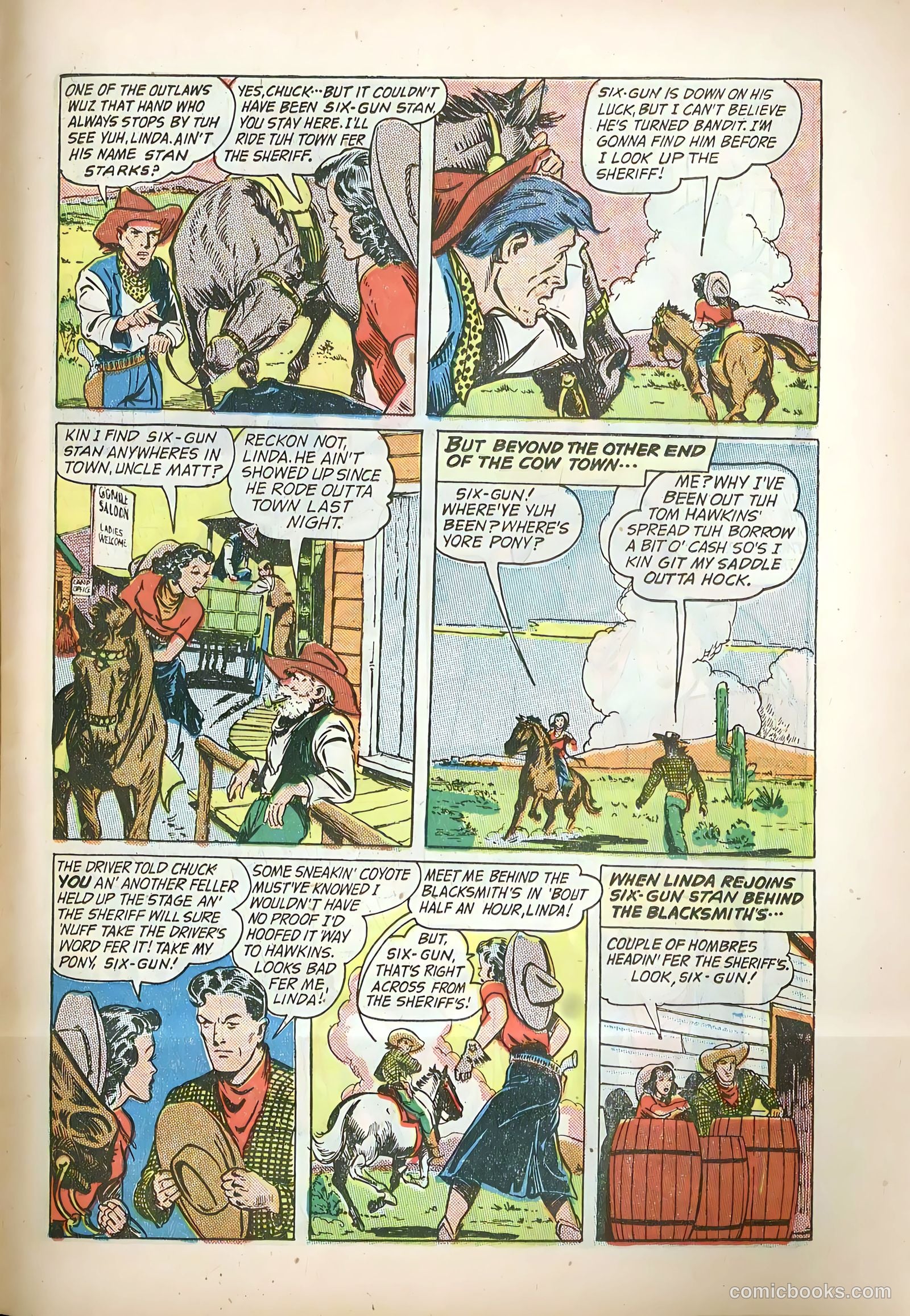 The Texan #7 (1950) — page 23 of 36