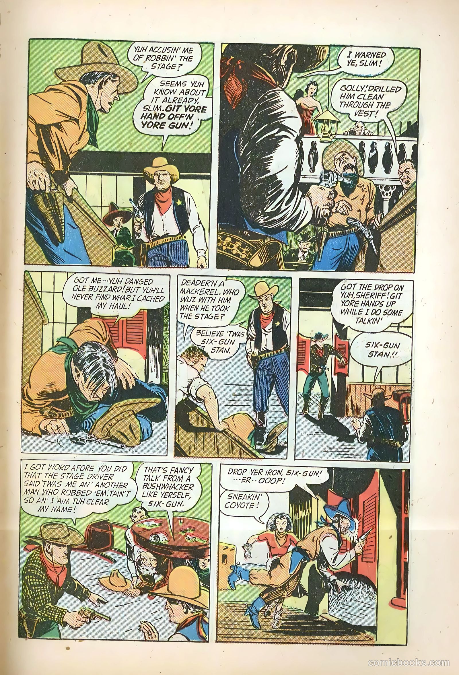 The Texan #7 (1950) — page 25 of 36
