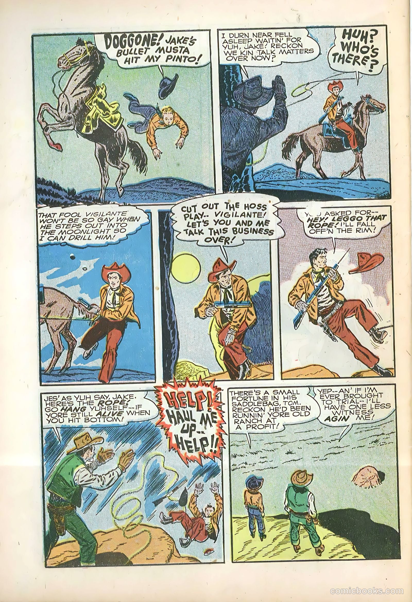 The Texan #7 (1950) — page 34 of 36