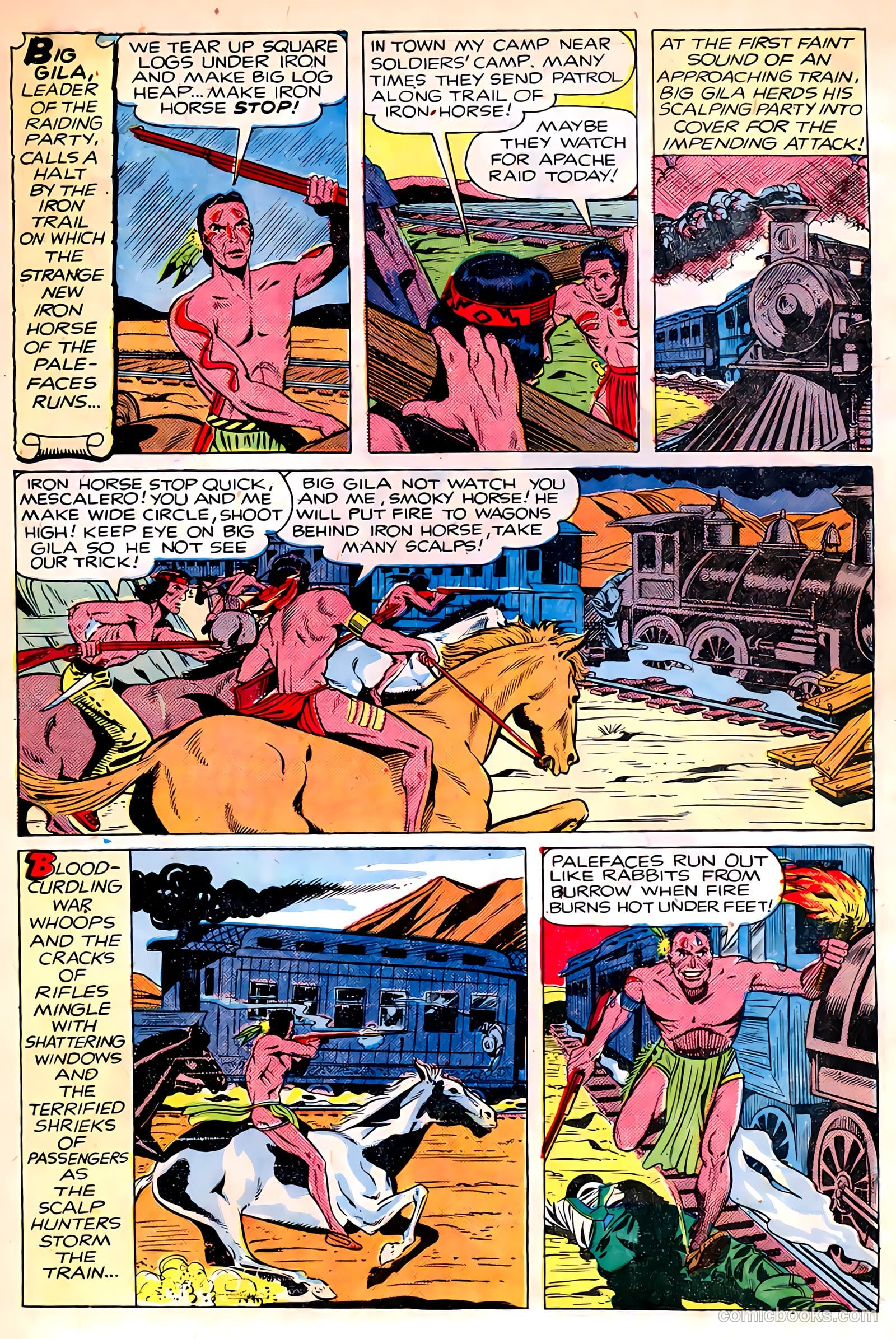 The Texan #8 (1950) — page 7 of 36