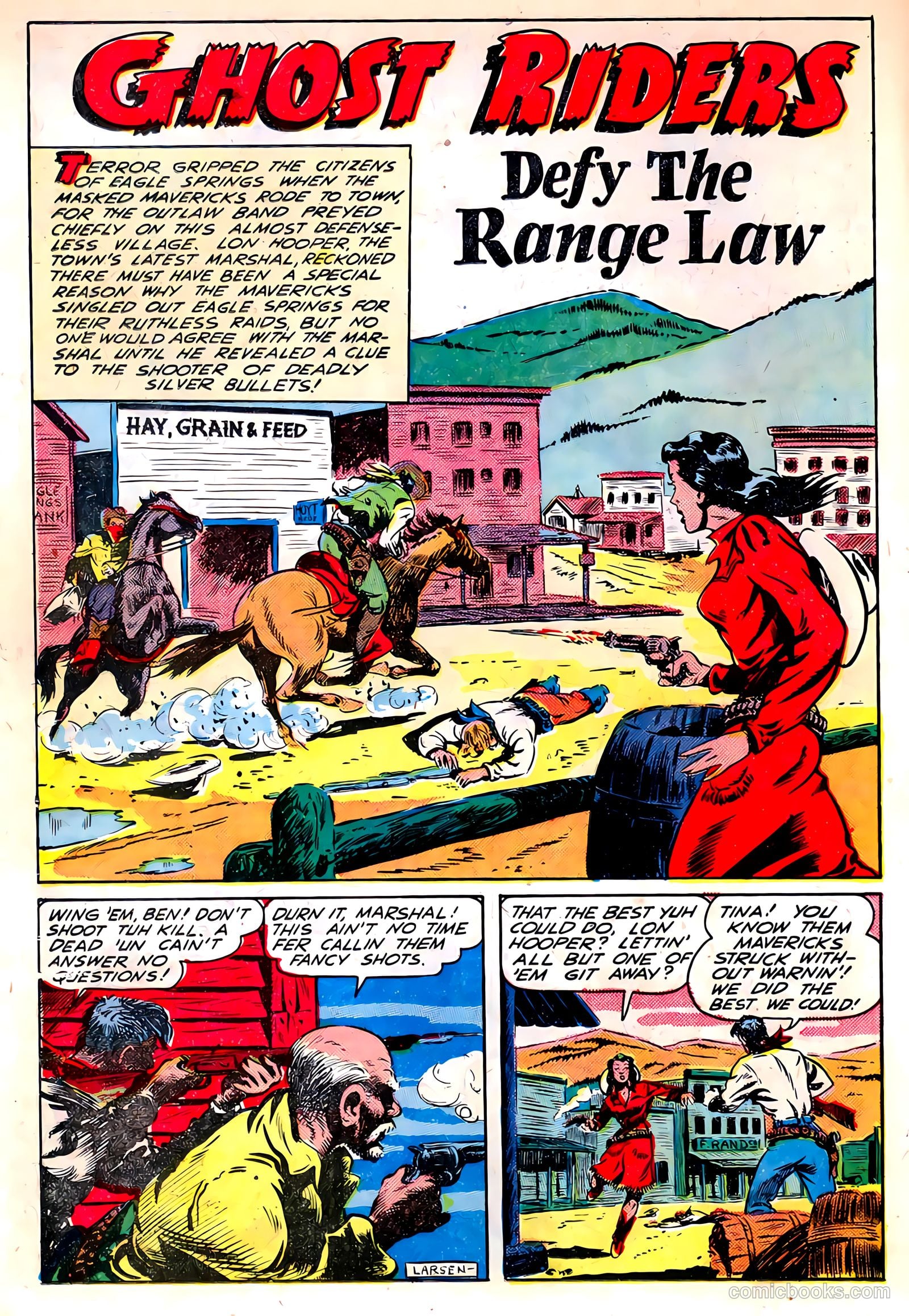 The Texan #8 (1950) — page 14 of 36