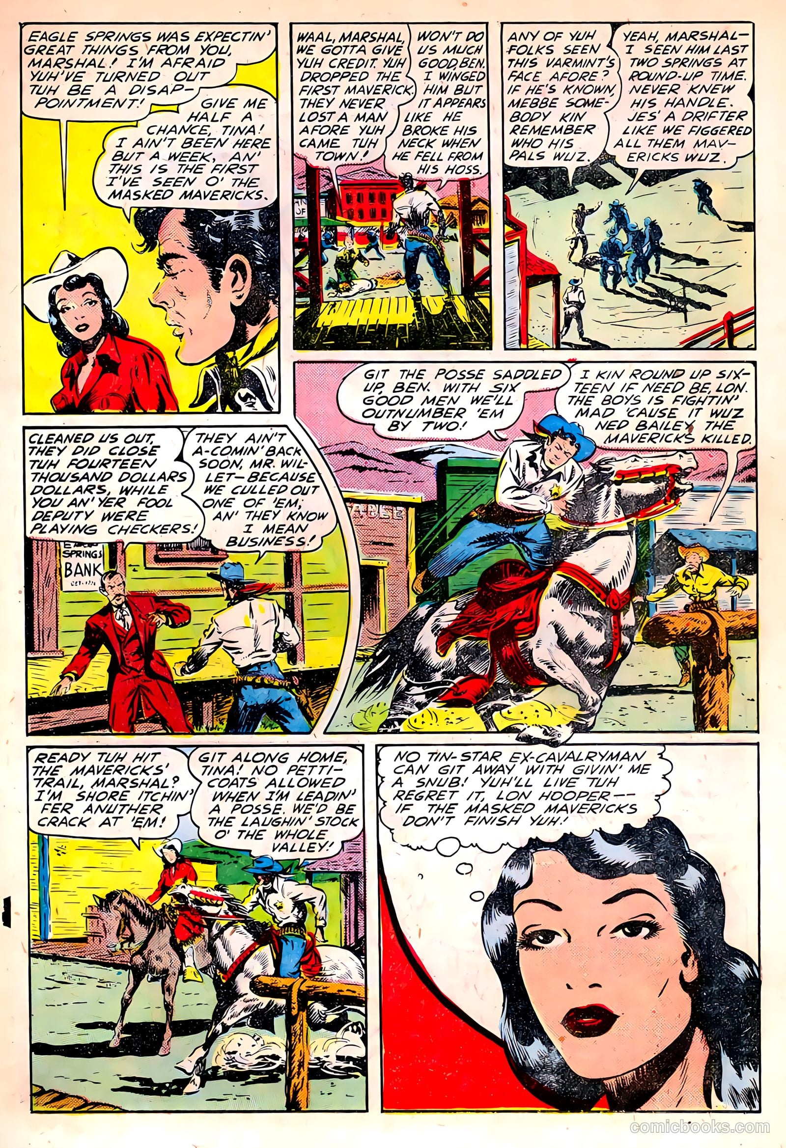 The Texan #8 (1950) — page 15 of 36