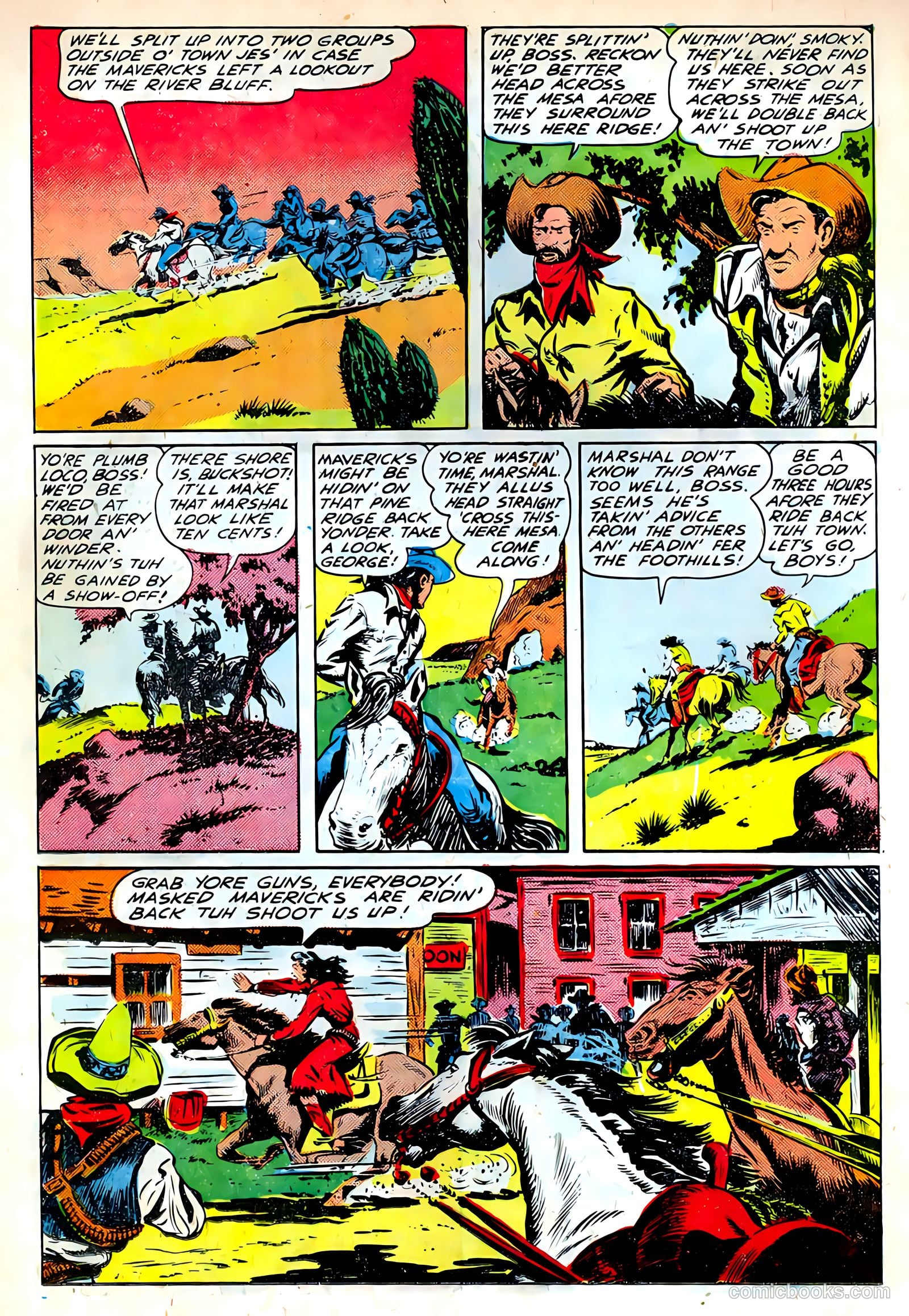 The Texan #8 (1950) — page 16 of 36