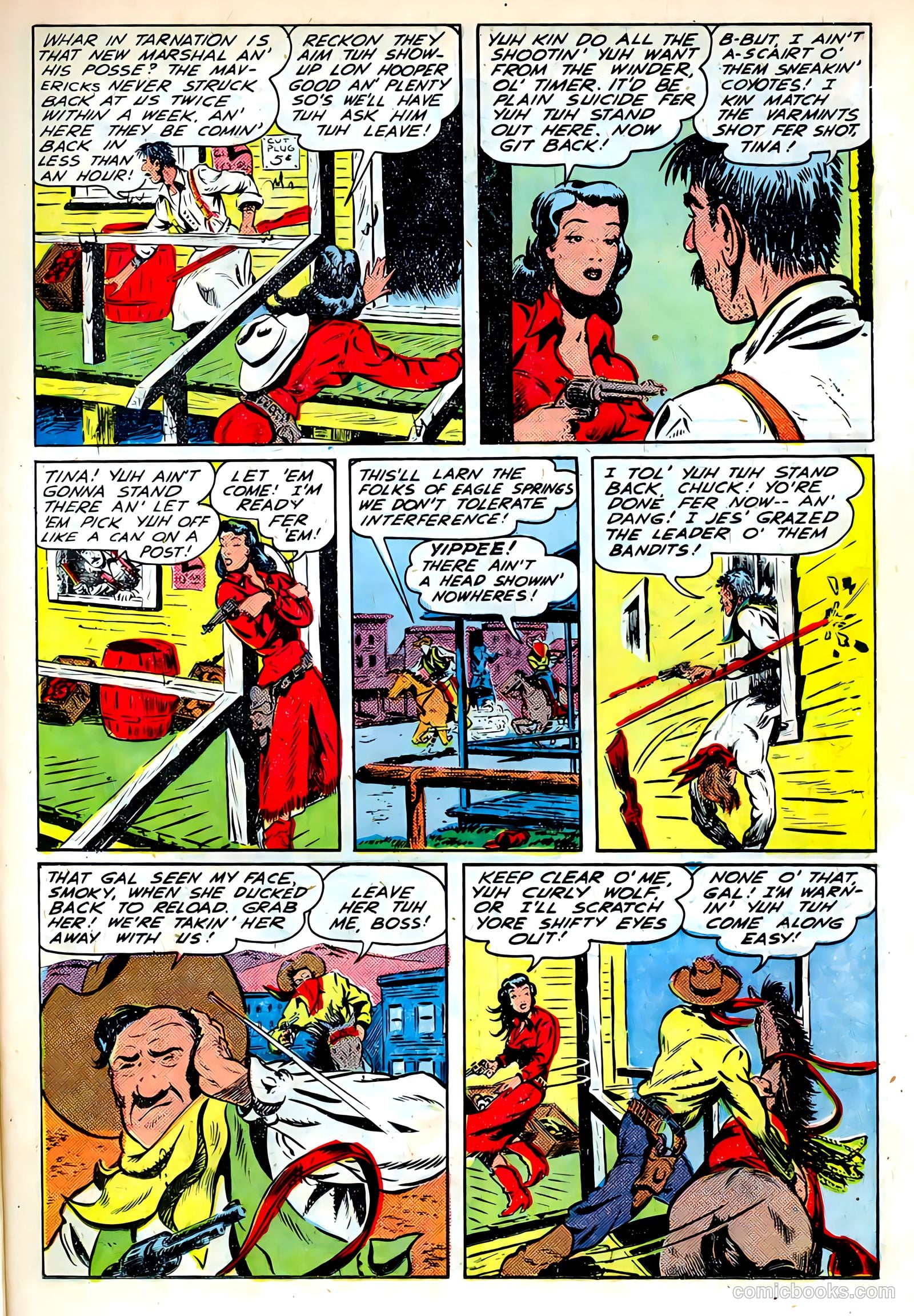 The Texan #8 (1950) — page 17 of 36