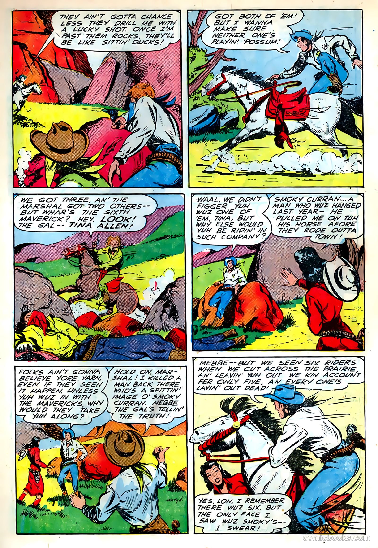 The Texan #8 (1950) — page 19 of 36