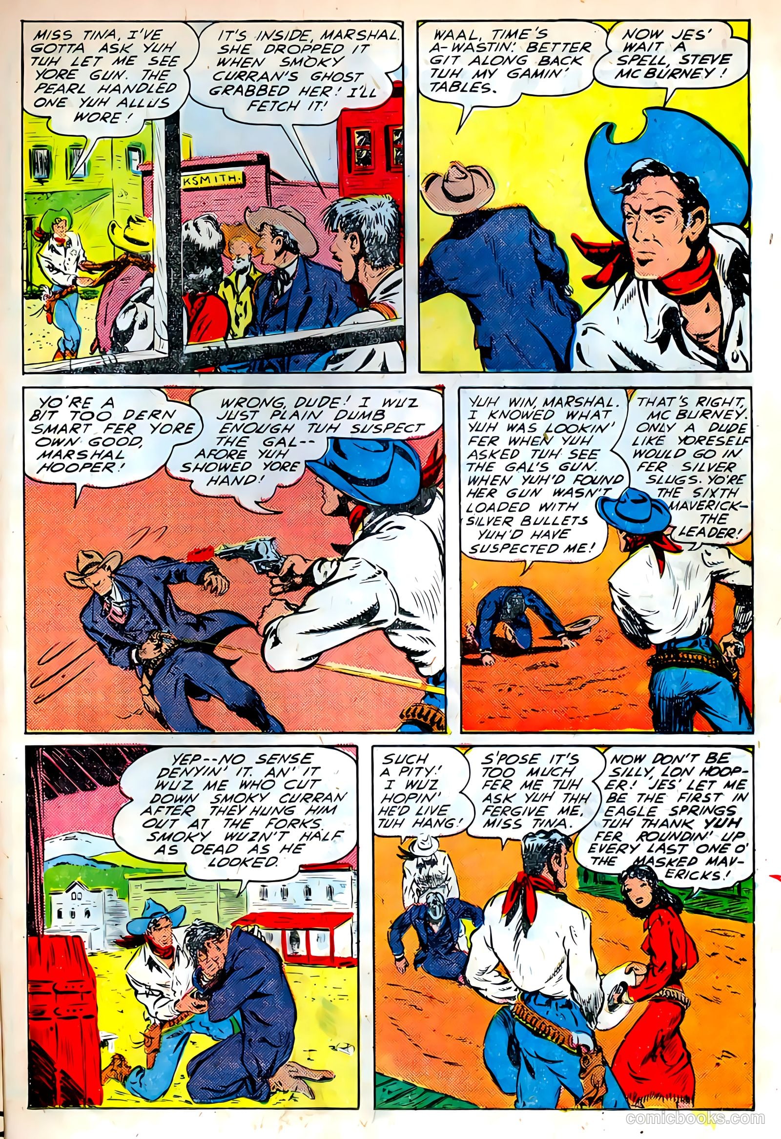 The Texan #8 (1950) — page 21 of 36