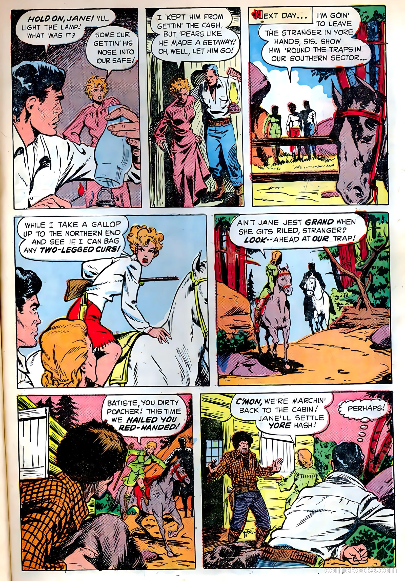 The Texan #8 (1950) — page 27 of 36