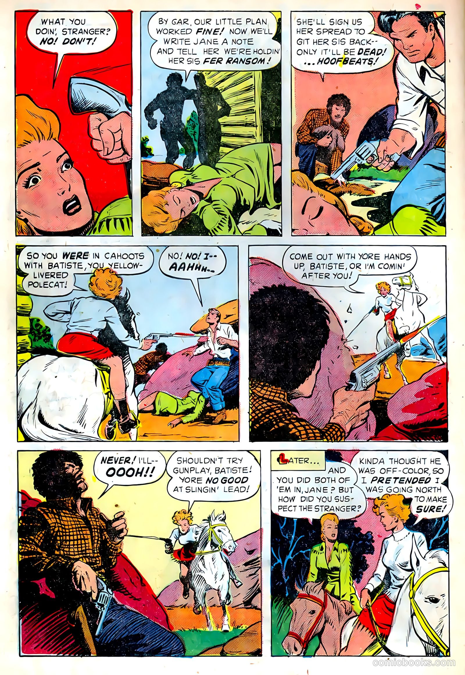 The Texan #8 (1950) — page 28 of 36