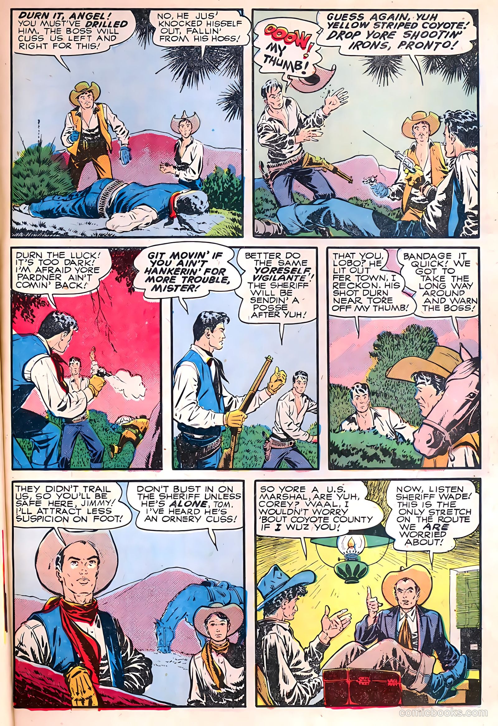 The Texan #8 (1950) — page 31 of 36