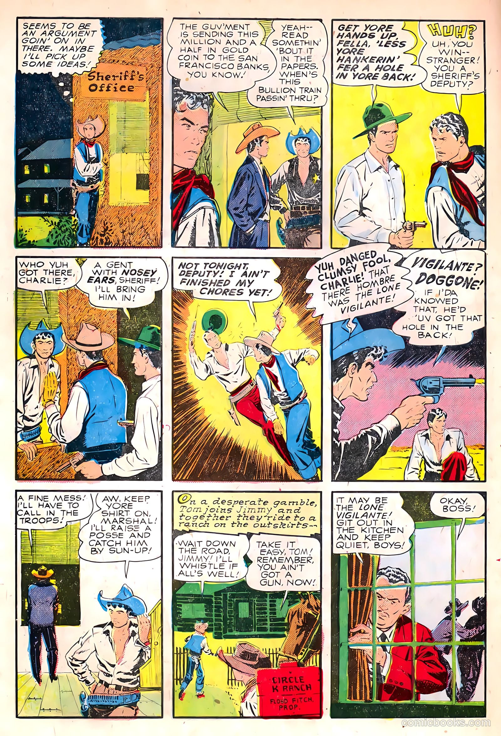 The Texan #8 (1950) — page 32 of 36