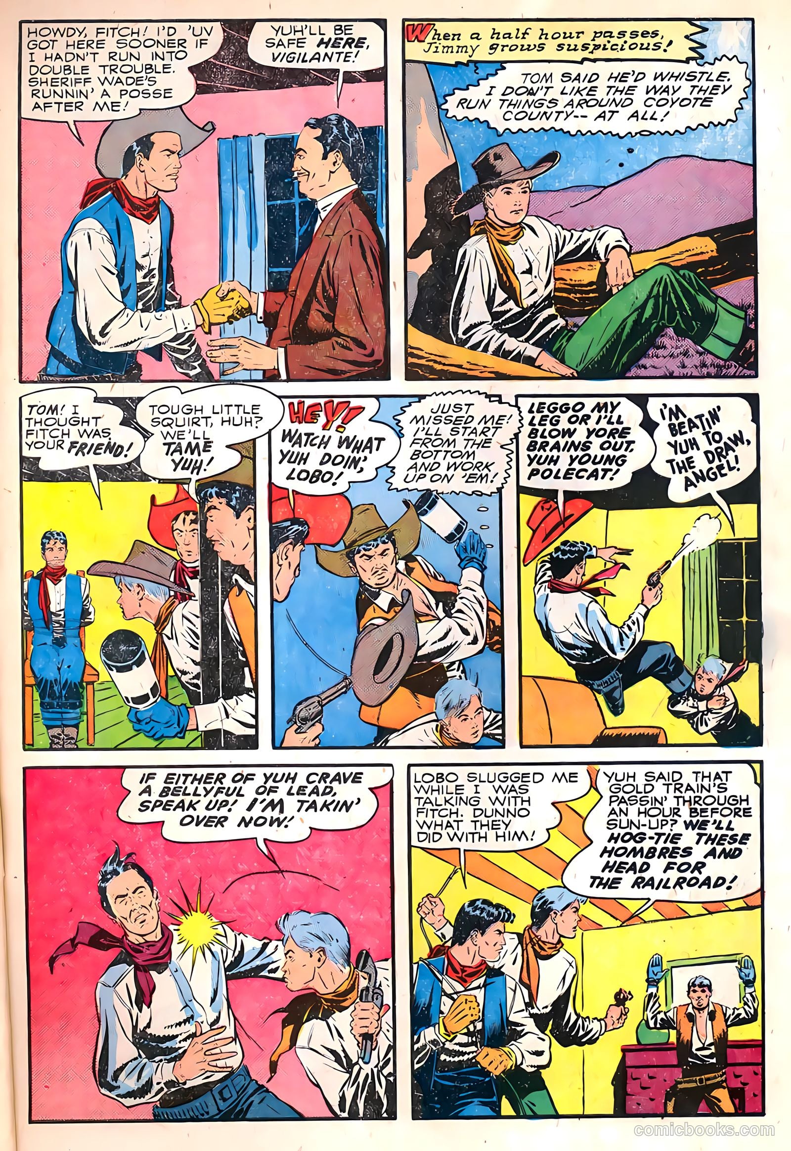 The Texan #8 (1950) — page 33 of 36