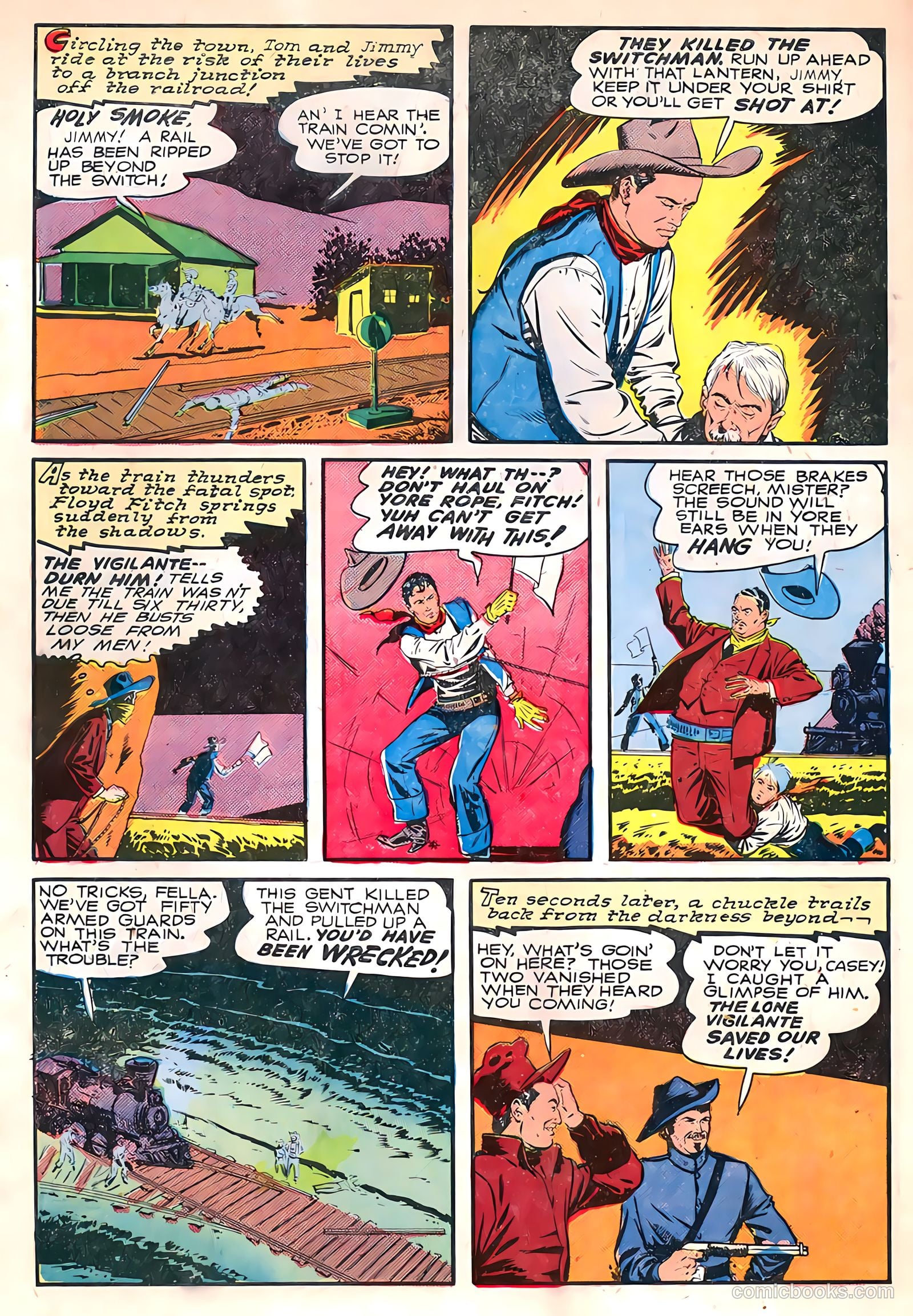The Texan #8 (1950) — page 34 of 36