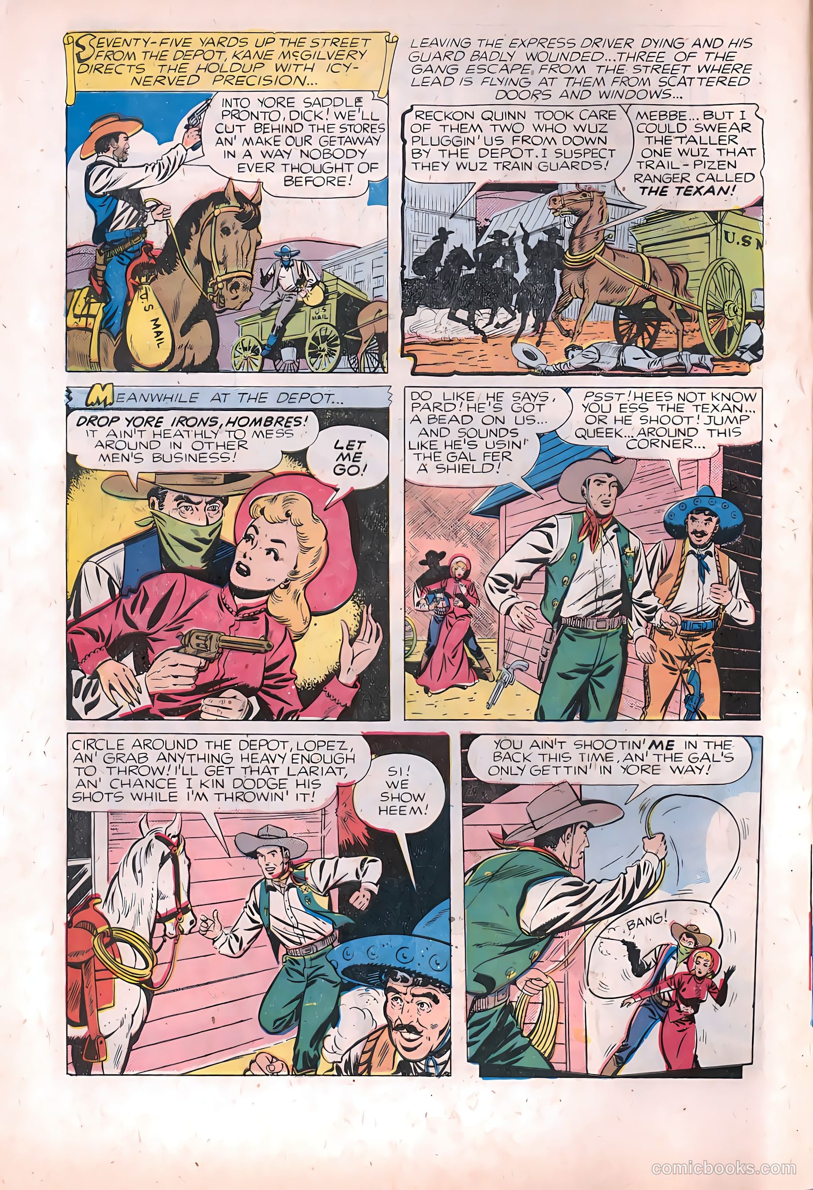 The Texan #9 (1950) — page 4 of 36