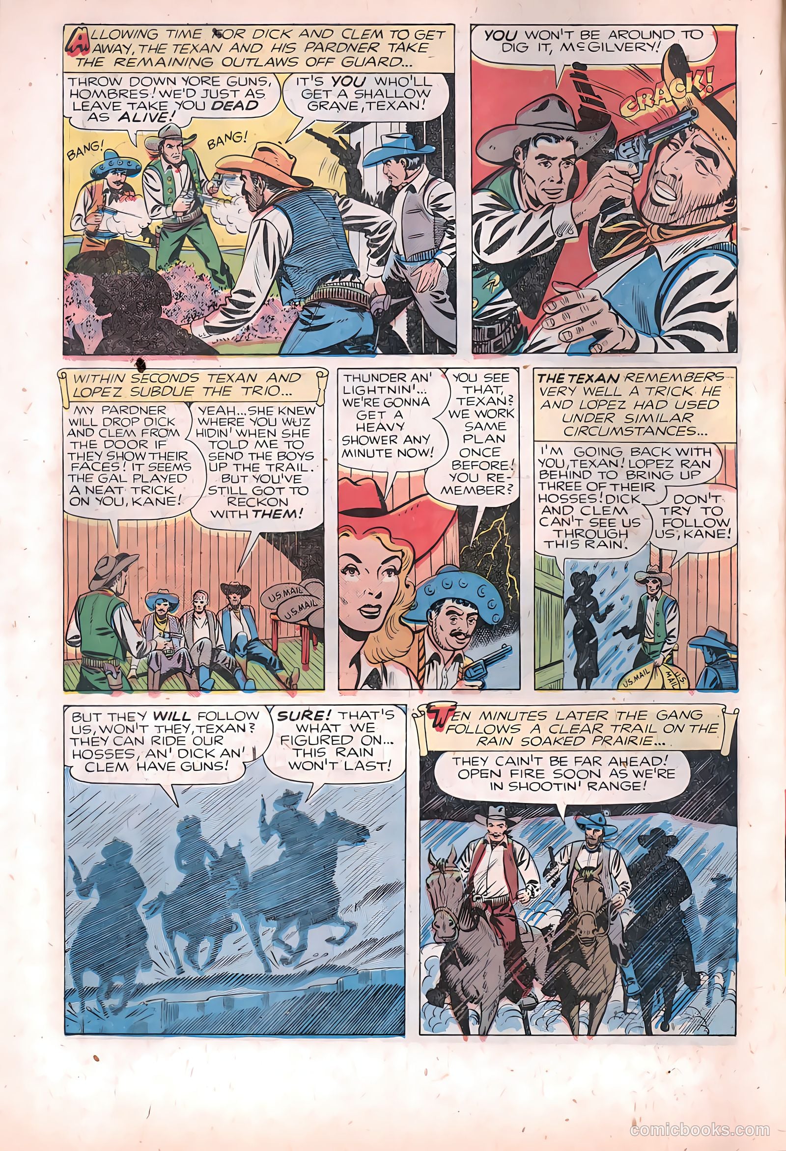 The Texan #9 (1950) — page 10 of 36