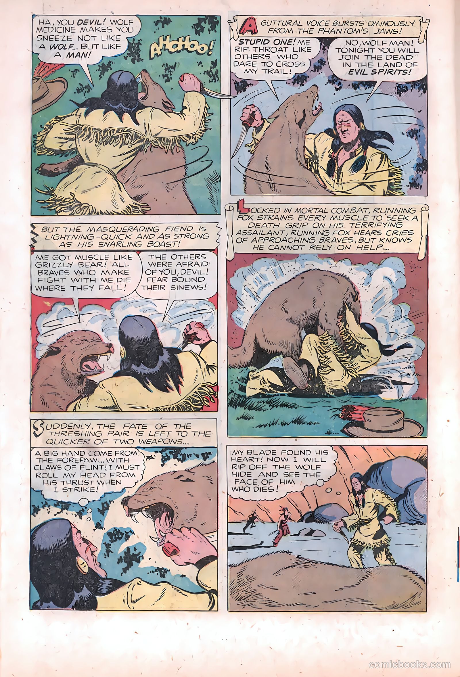 The Texan #9 (1950) — page 18 of 36