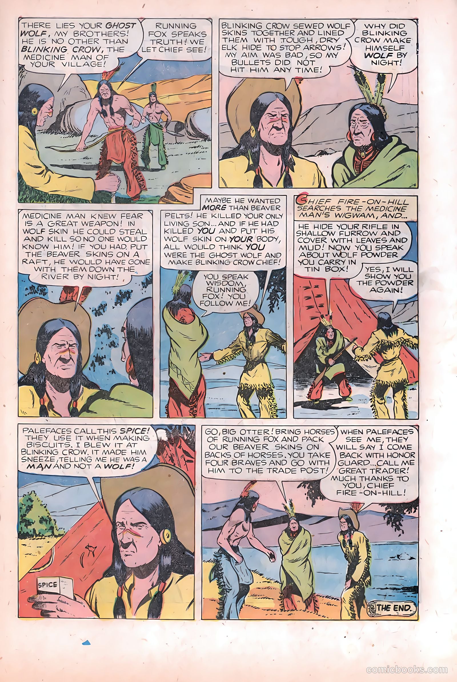 The Texan #9 (1950) — page 19 of 36