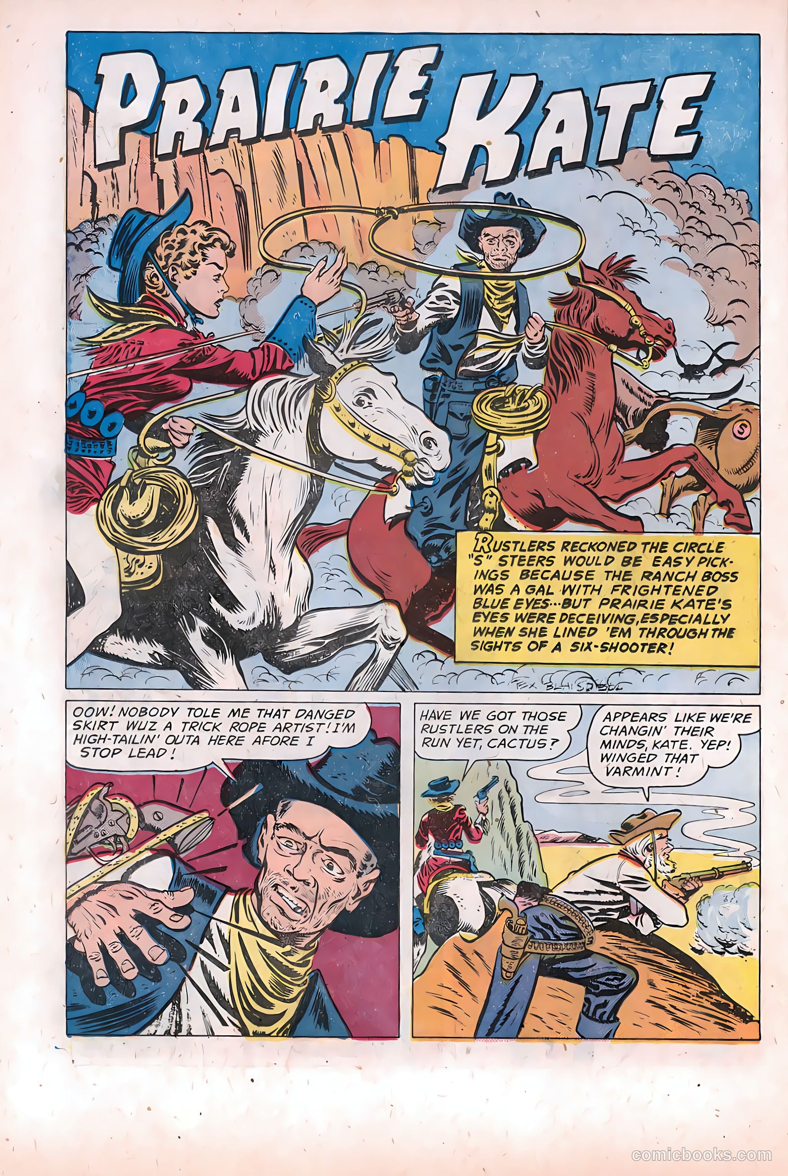 The Texan #9 (1950) — page 20 of 36