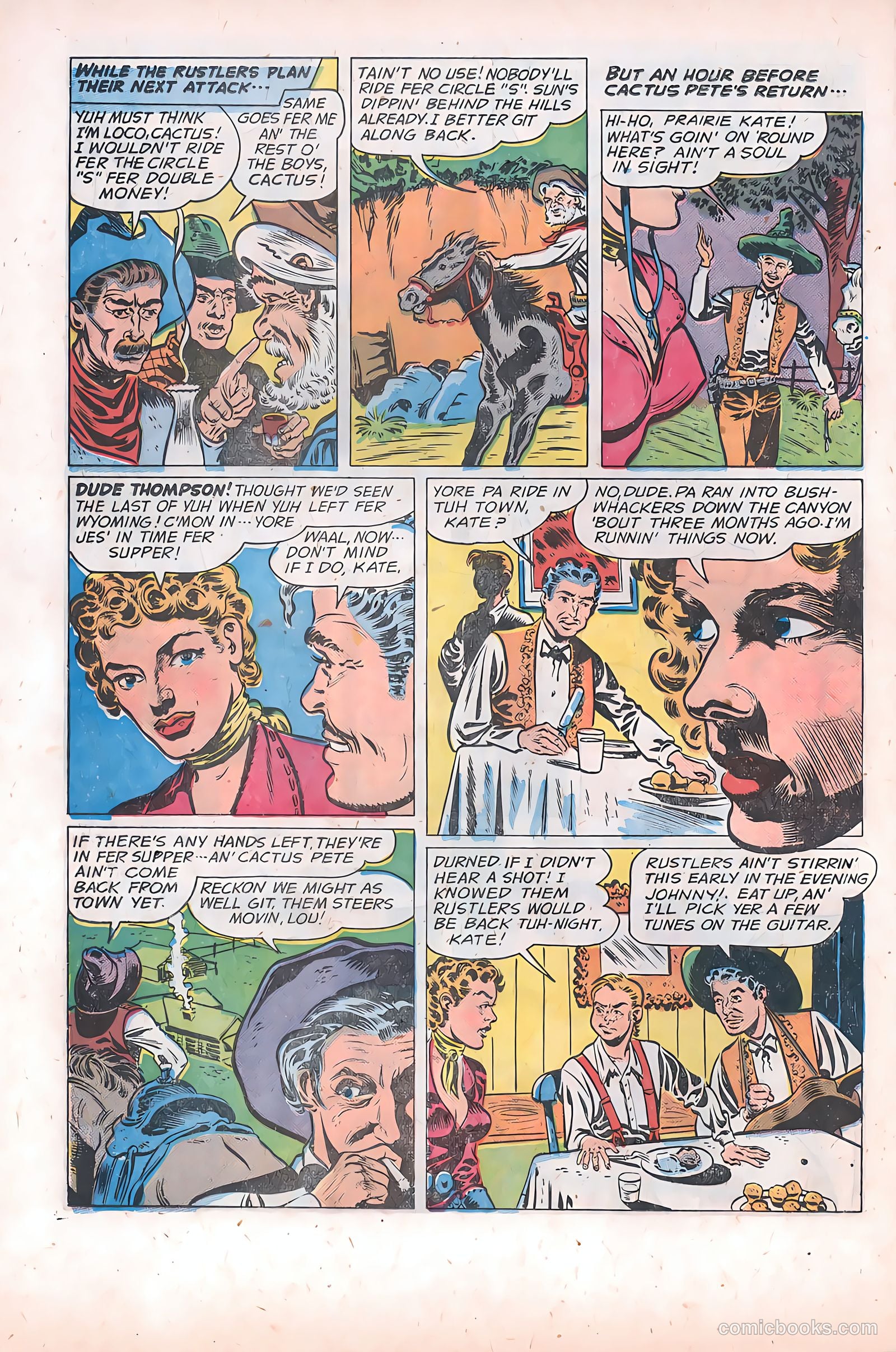 The Texan #9 (1950) — page 22 of 36