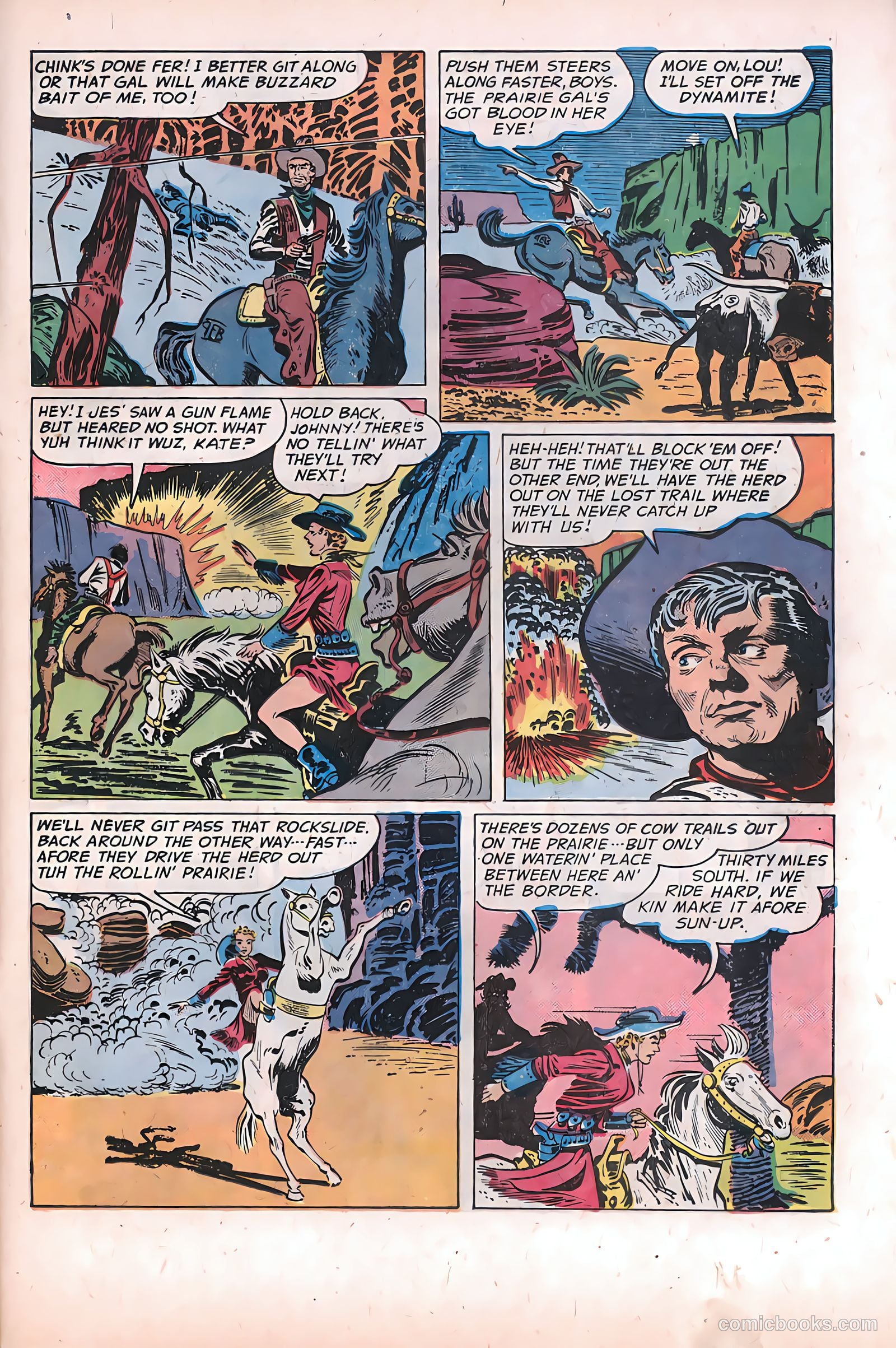 The Texan #9 (1950) — page 25 of 36