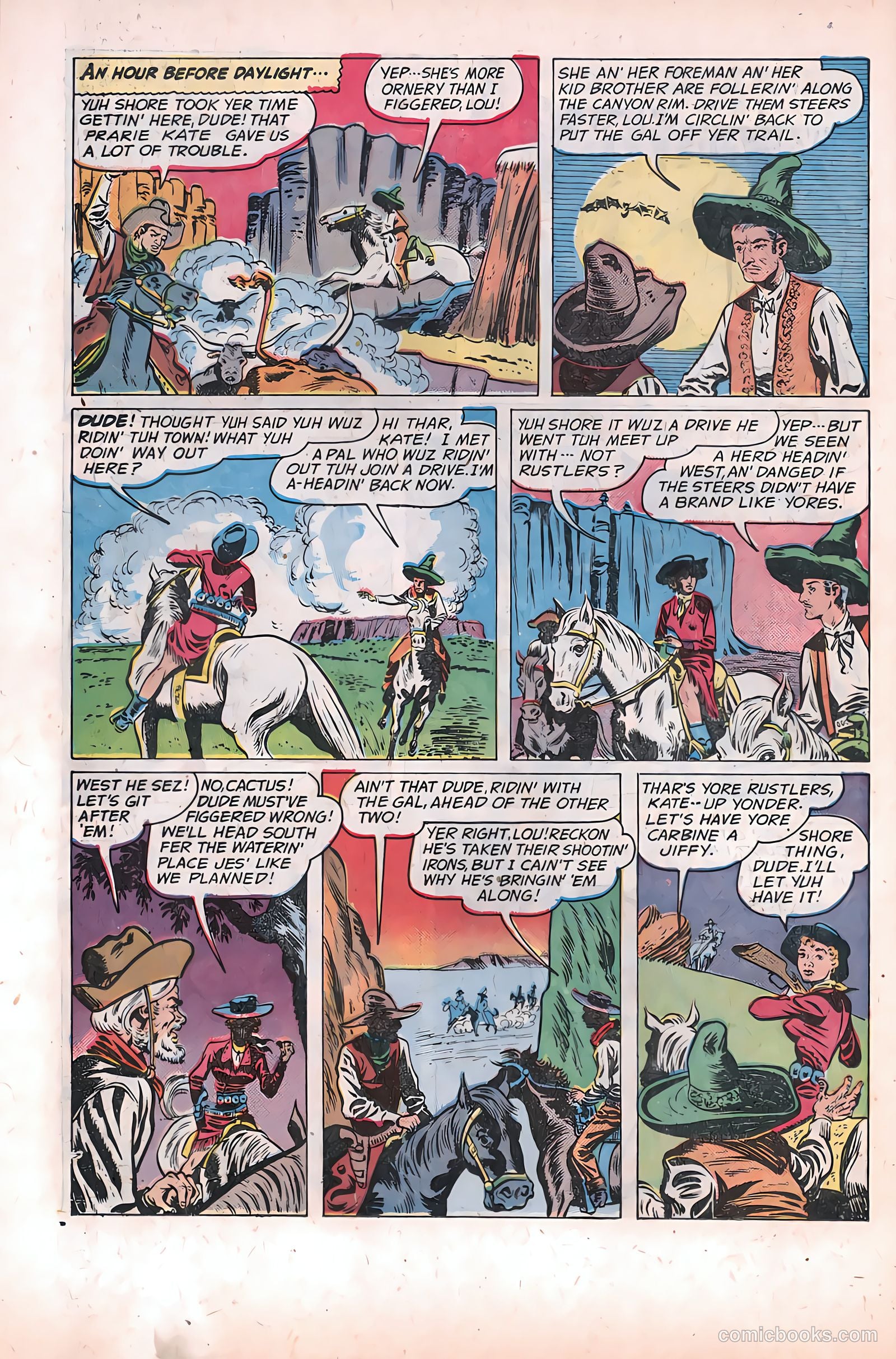 The Texan #9 (1950) — page 26 of 36