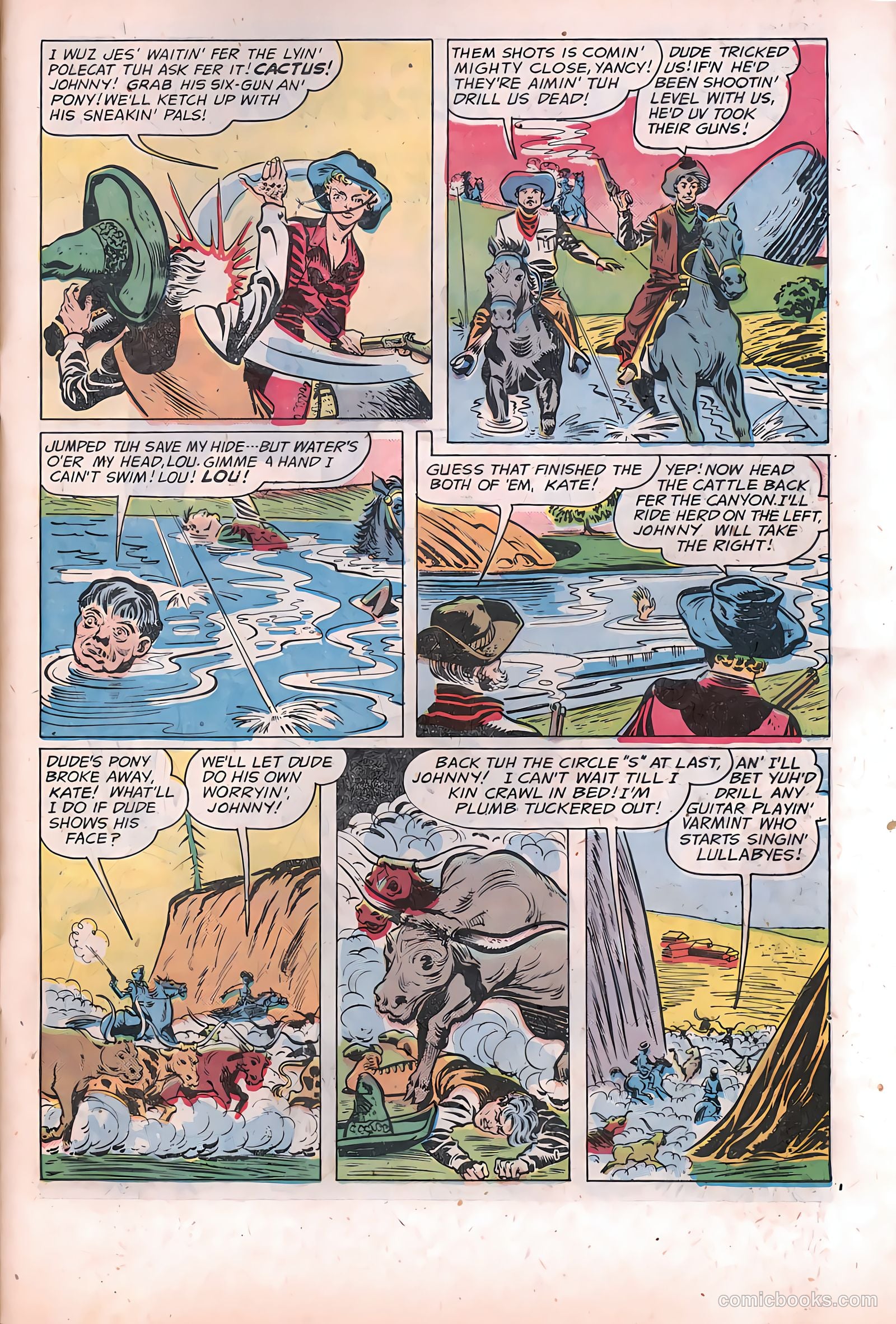 The Texan #9 (1950) — page 27 of 36