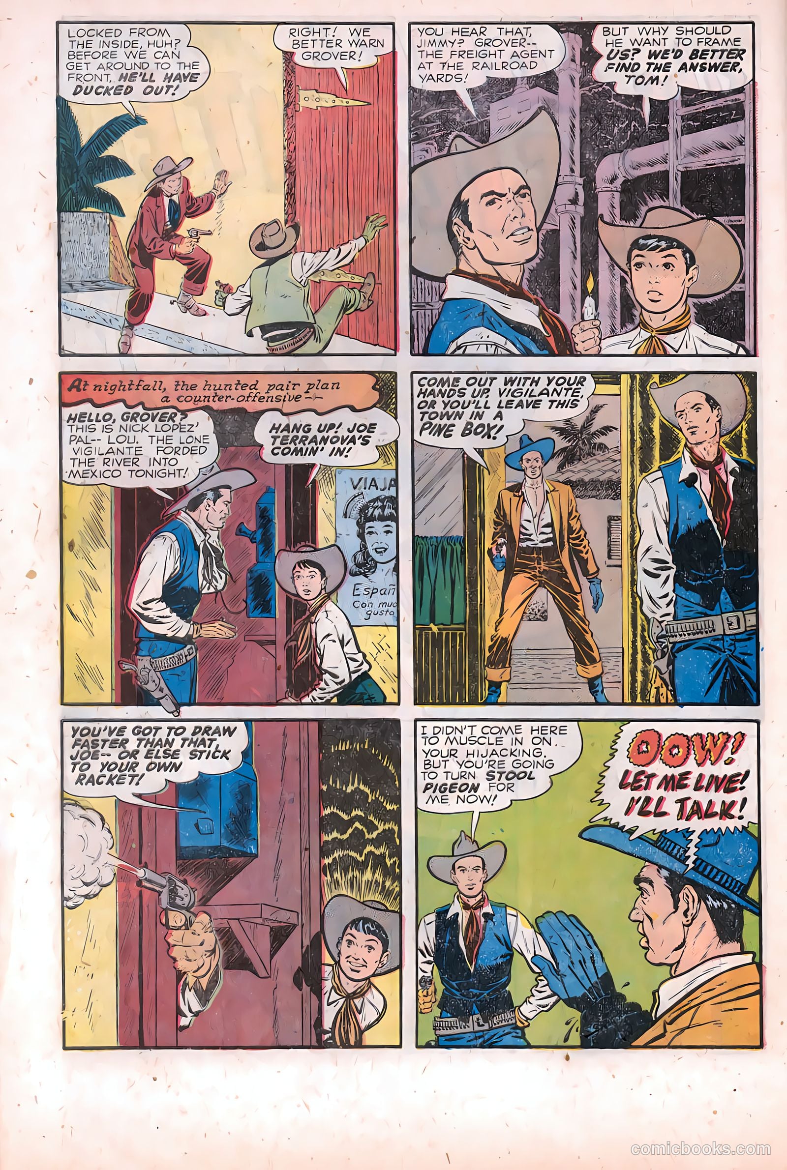 The Texan #9 (1950) — page 30 of 36
