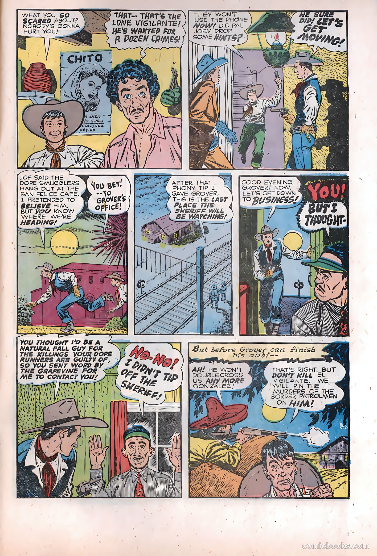 The Texan #9 (1950) — page 31 of 36