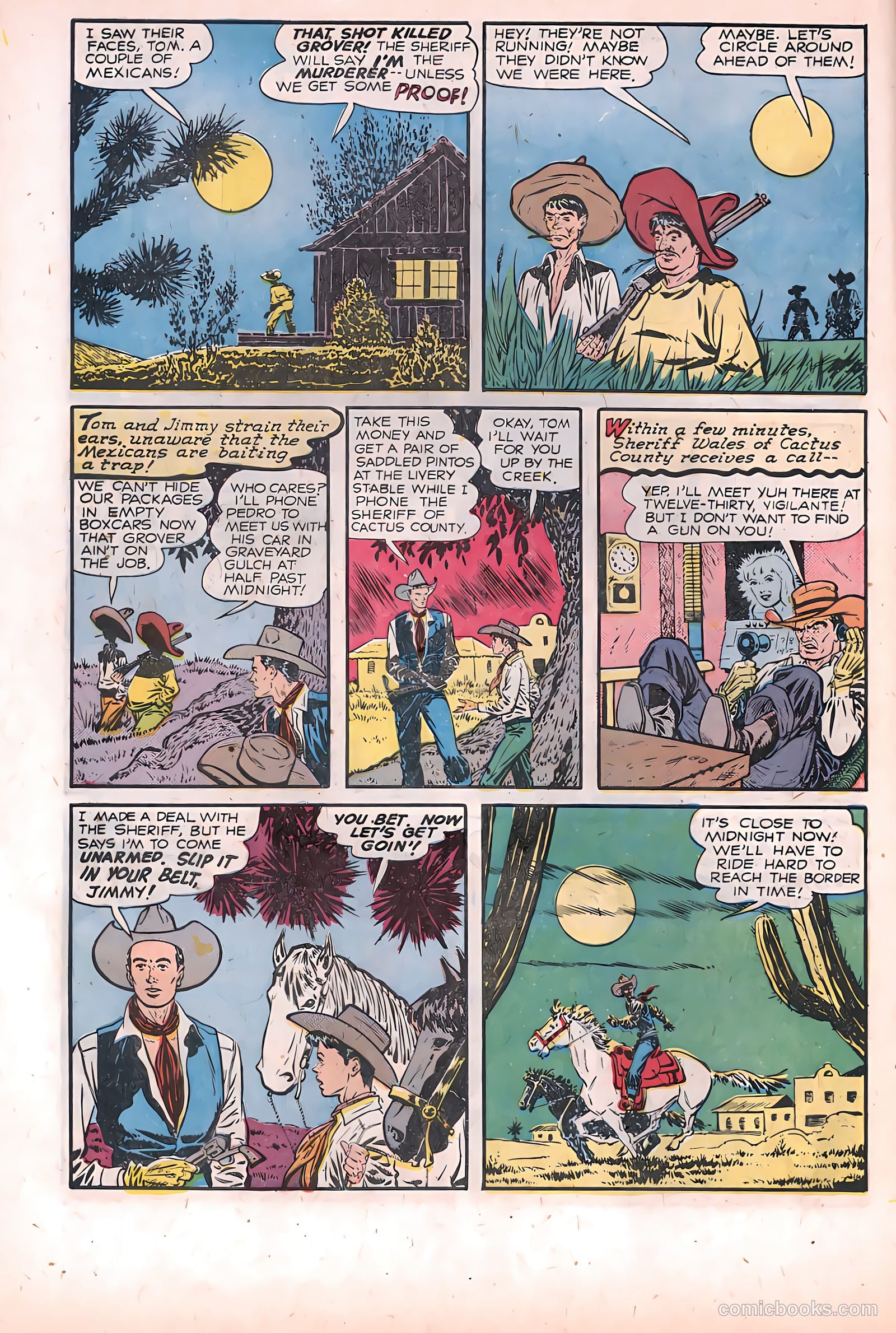 The Texan #9 (1950) — page 32 of 36
