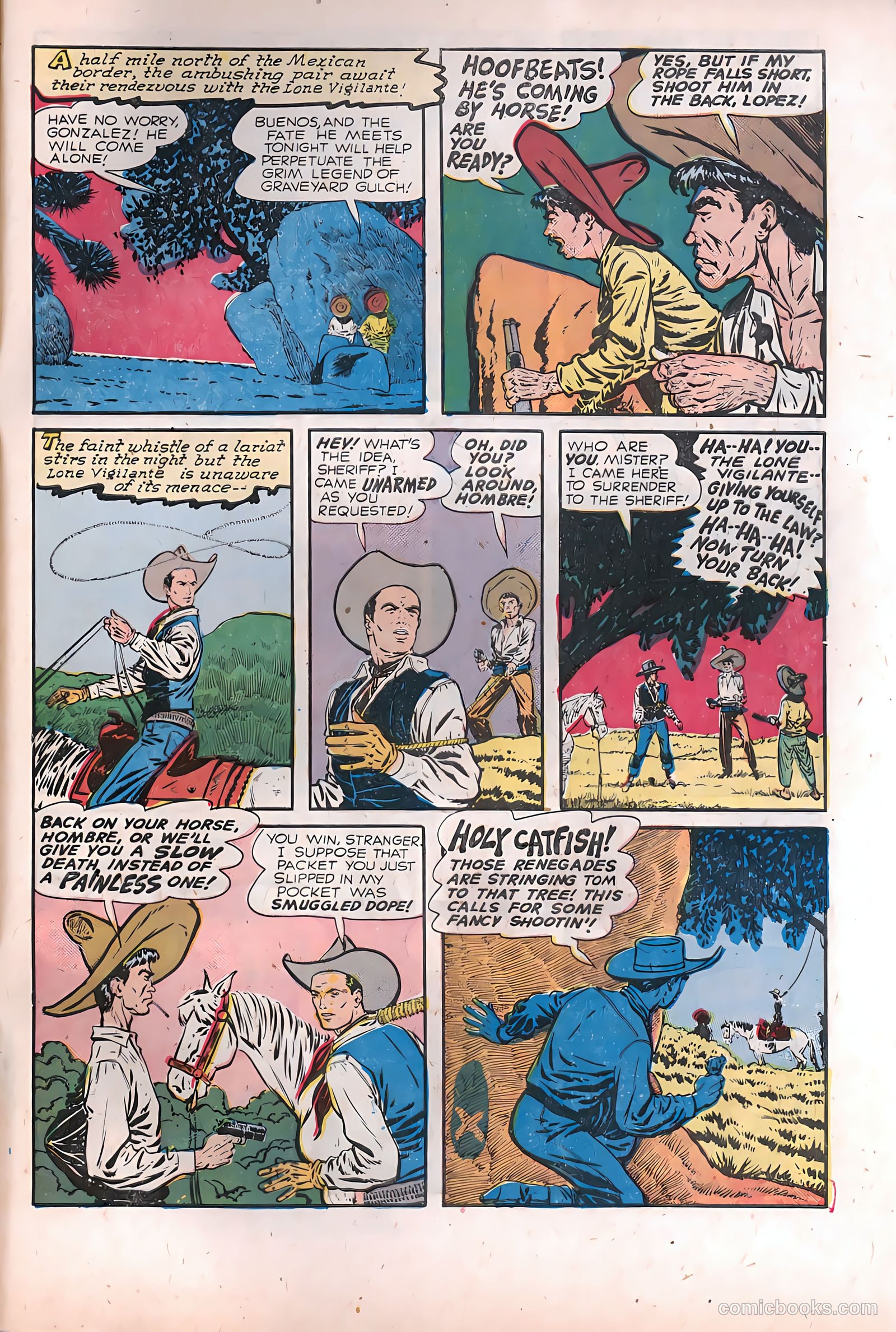 The Texan #9 (1950) — page 33 of 36