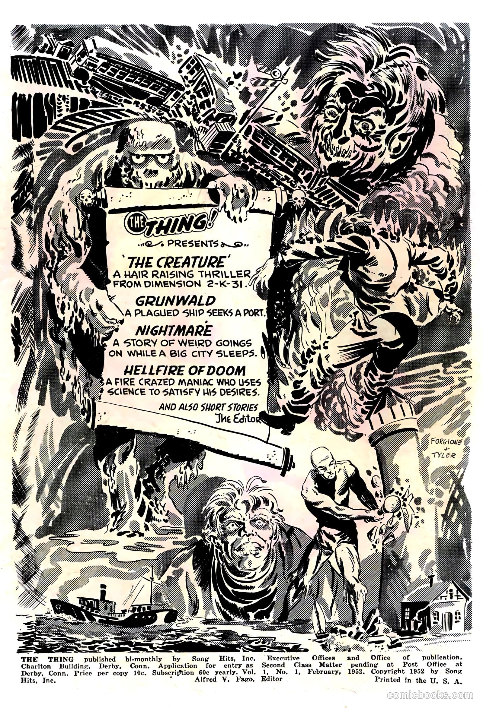 The Thing #1 (1952) — page 2 of 36