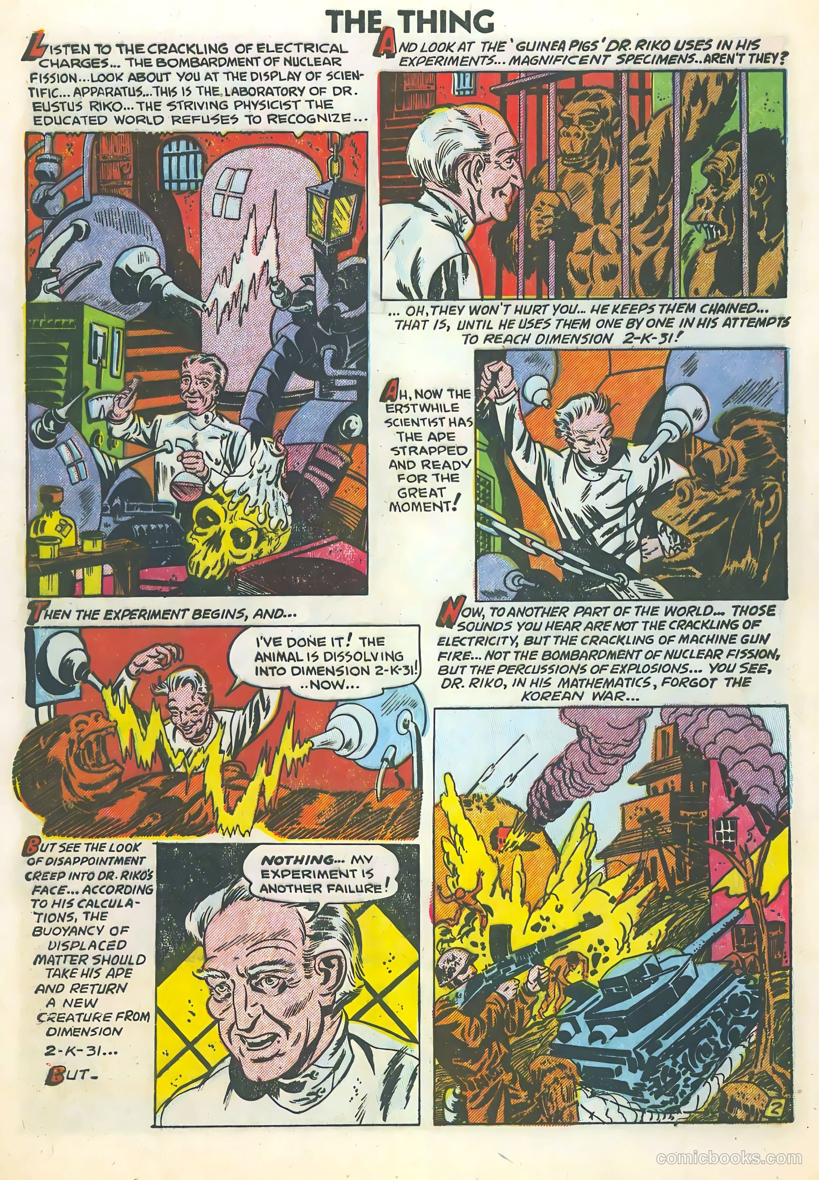 The Thing #1 (1952) — page 4 of 36