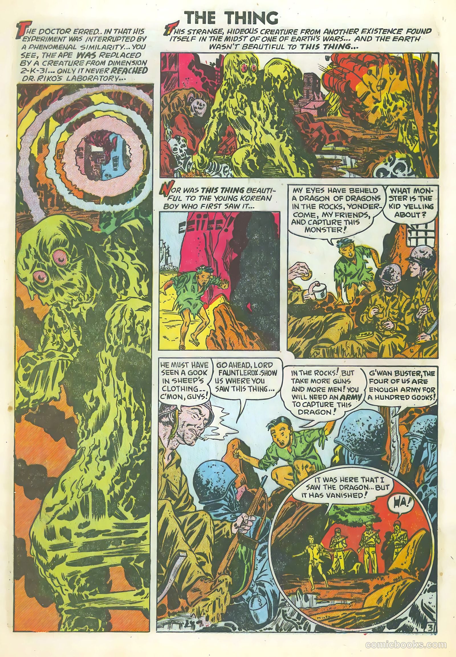 The Thing #1 (1952) — page 5 of 36