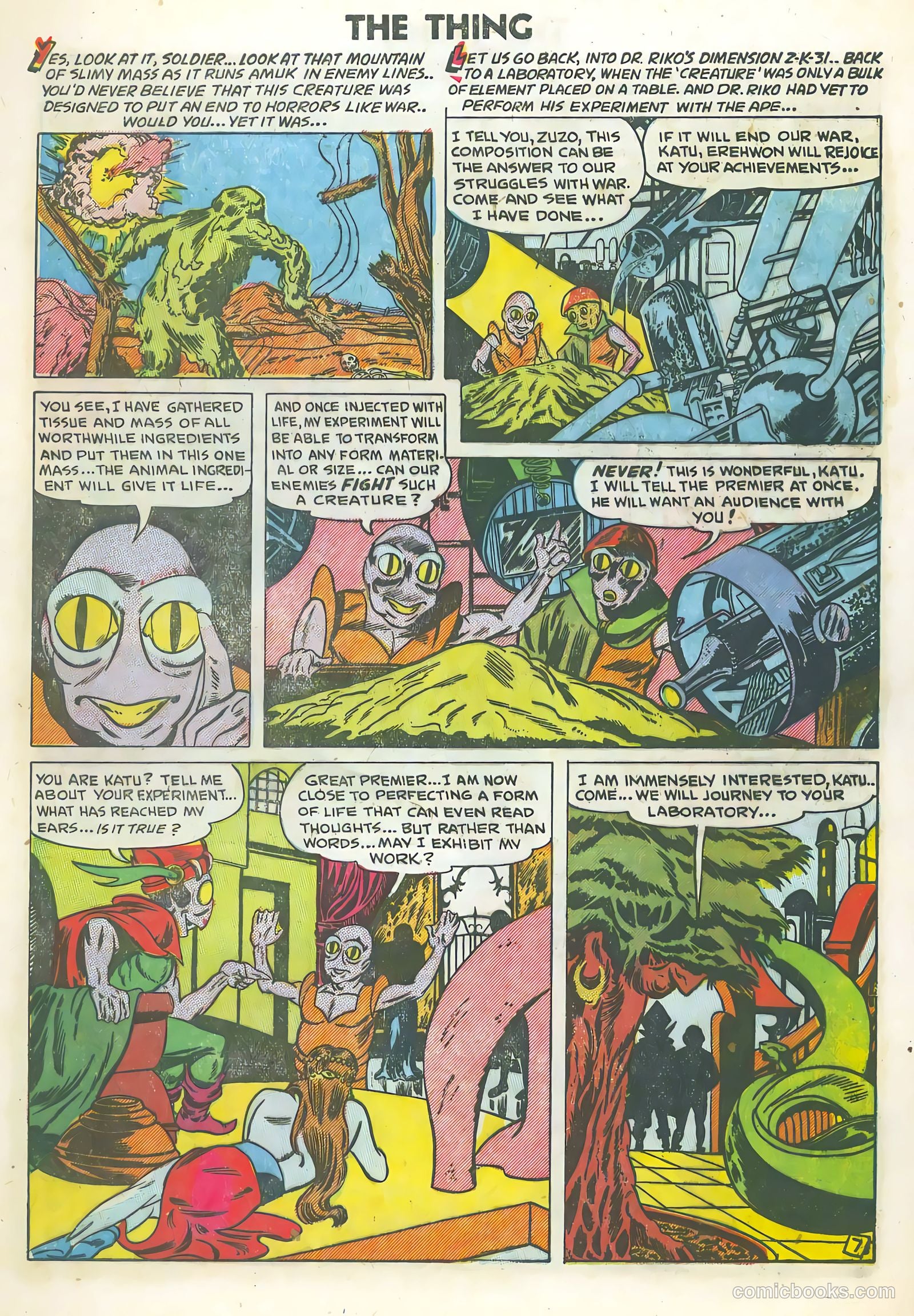 The Thing #1 (1952) — page 9 of 36