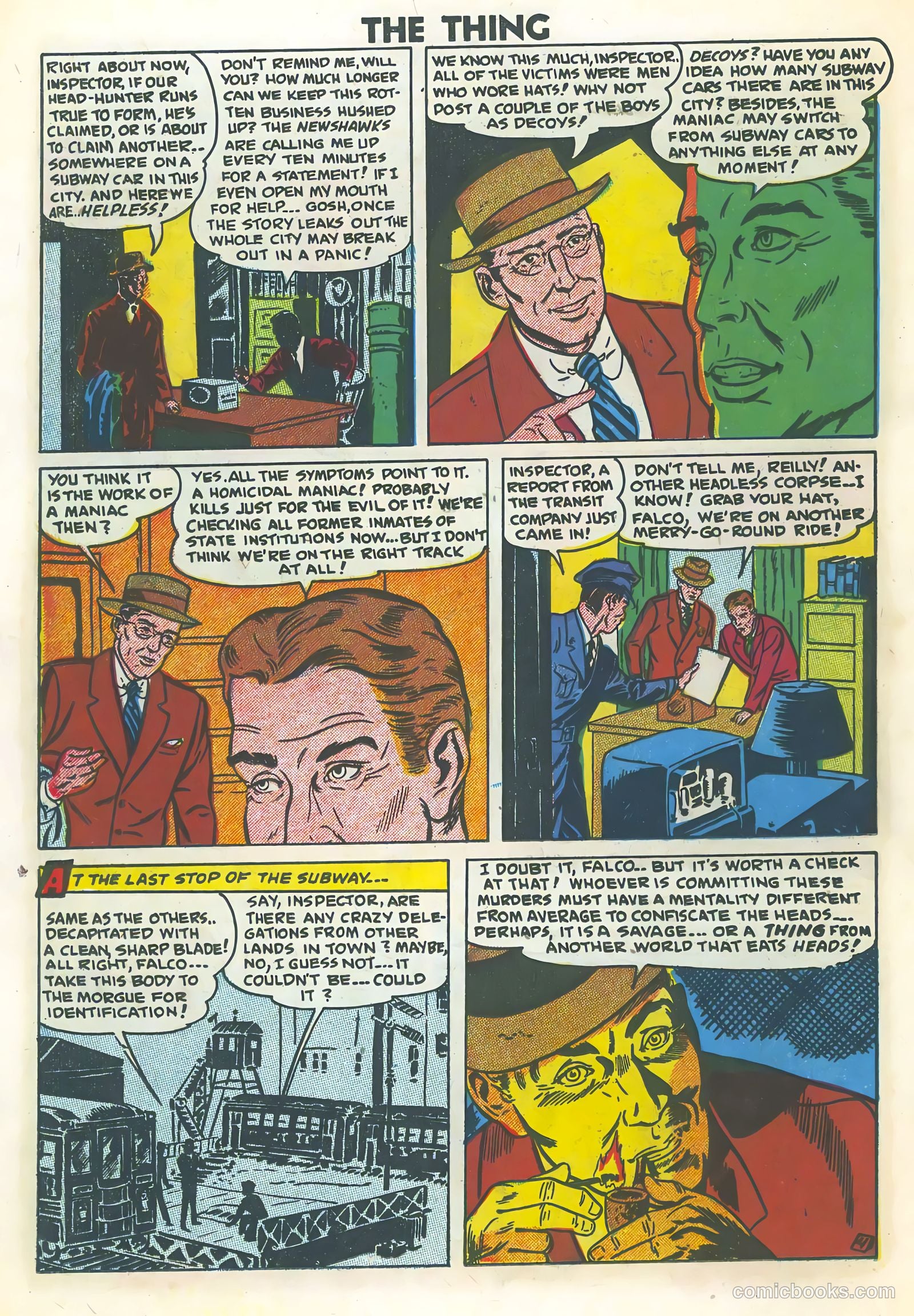 The Thing #1 (1952) — page 22 of 36