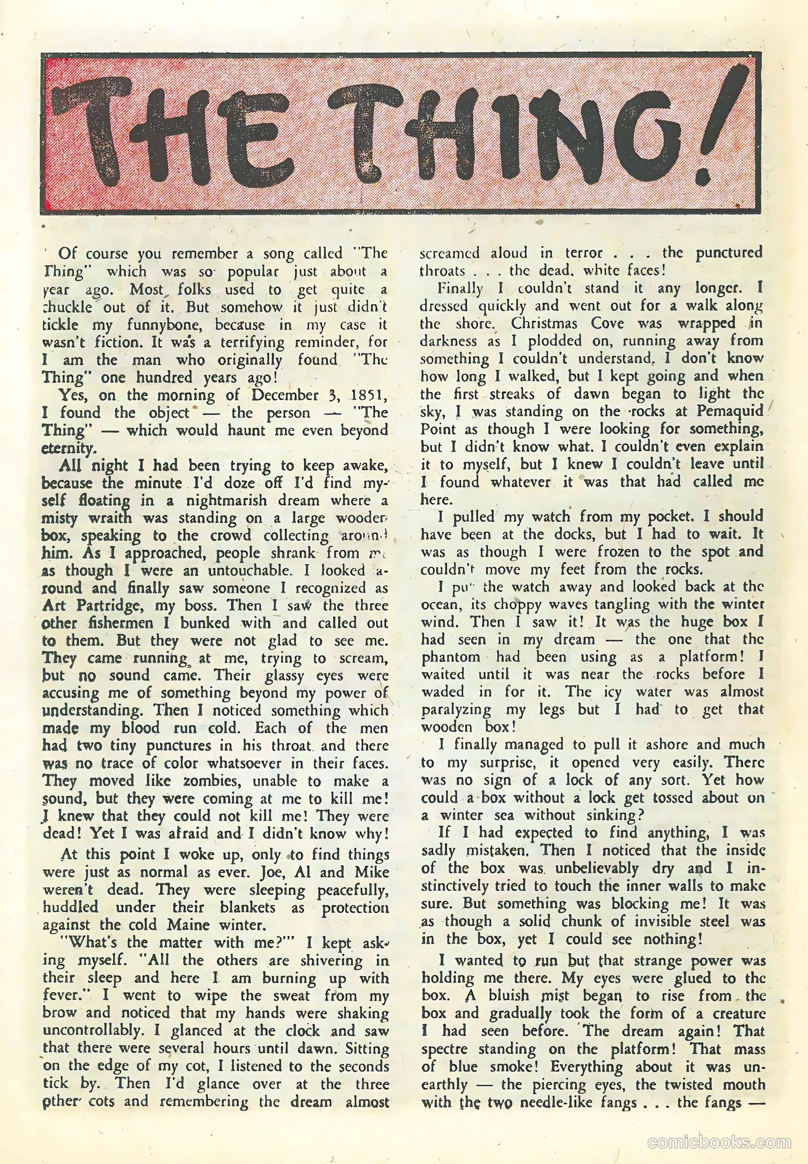 The Thing #1 (1952) — page 26 of 36