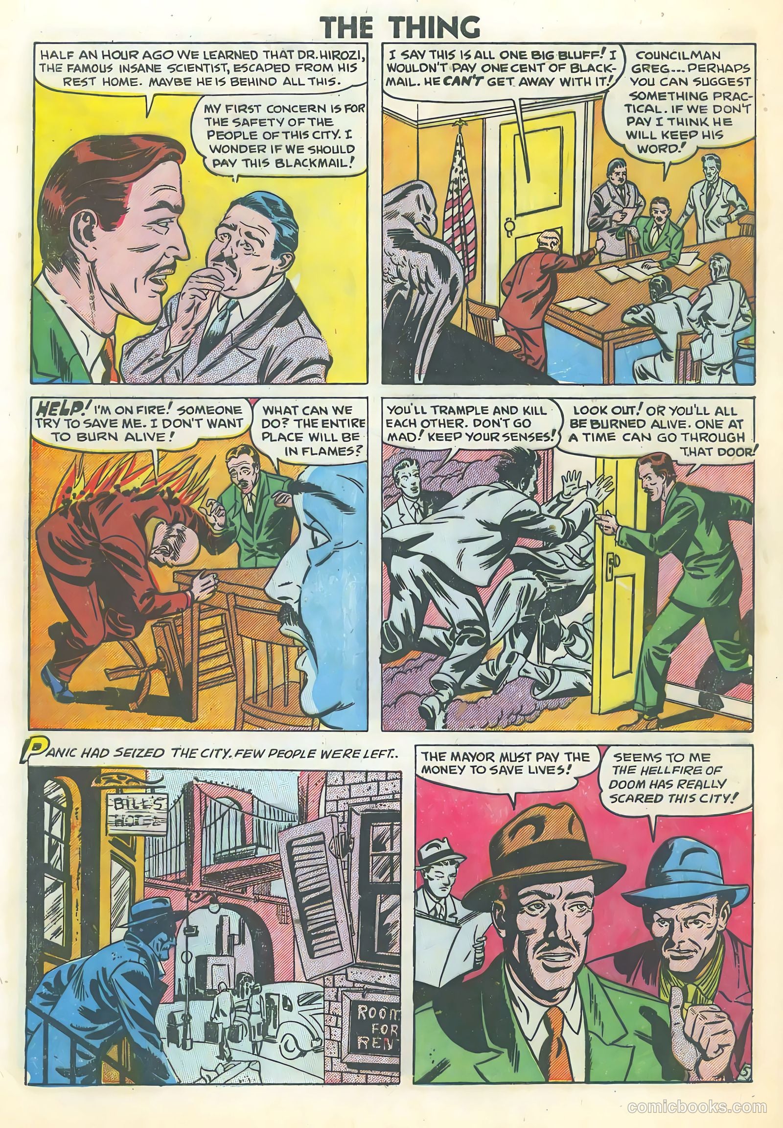 The Thing #1 (1952) — page 32 of 36