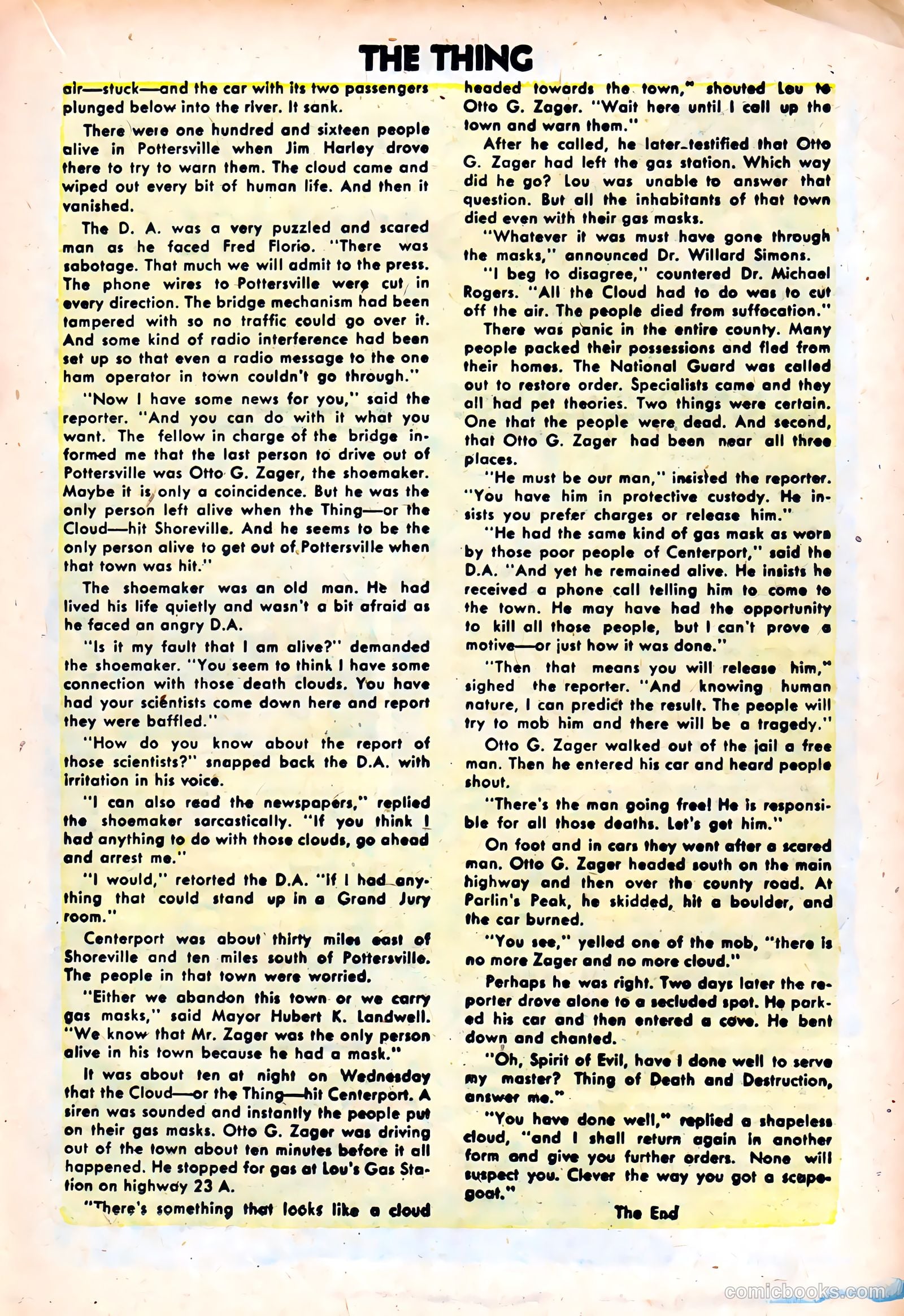 The Thing #11 (1953) — page 17 of 36