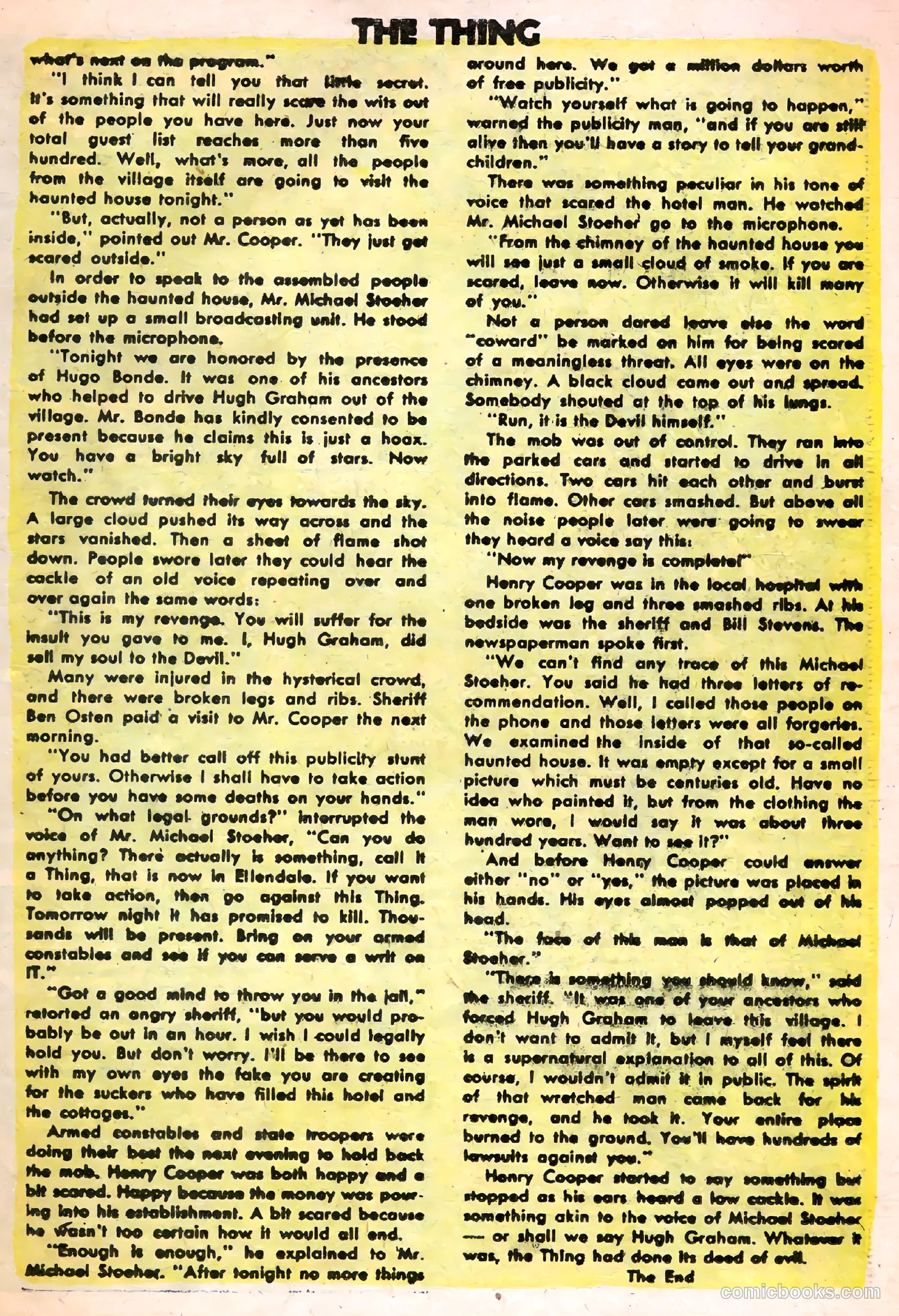 The Thing #12 (1954) — page 19 of 36
