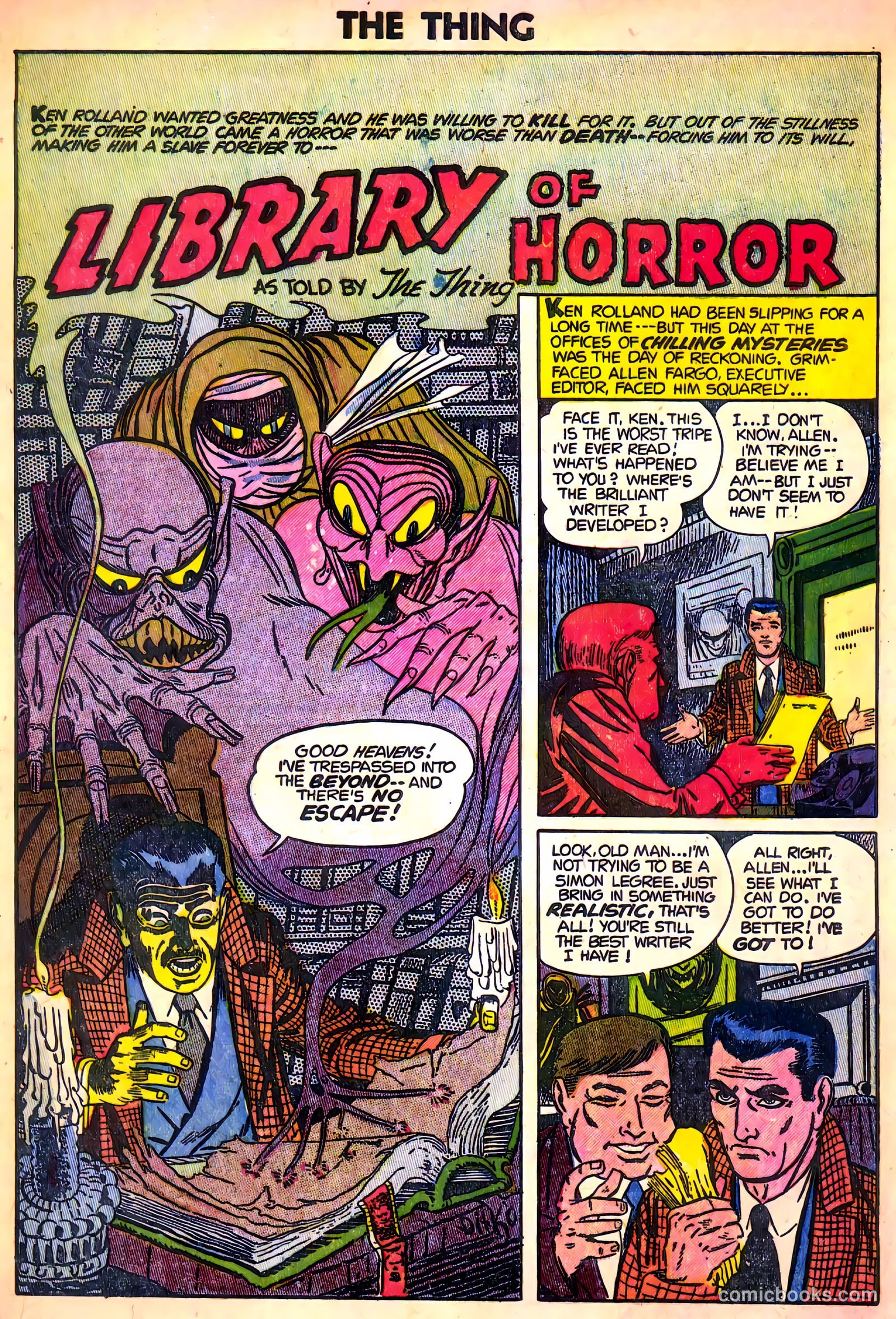 The Thing #13 (1954) — page 3 of 36