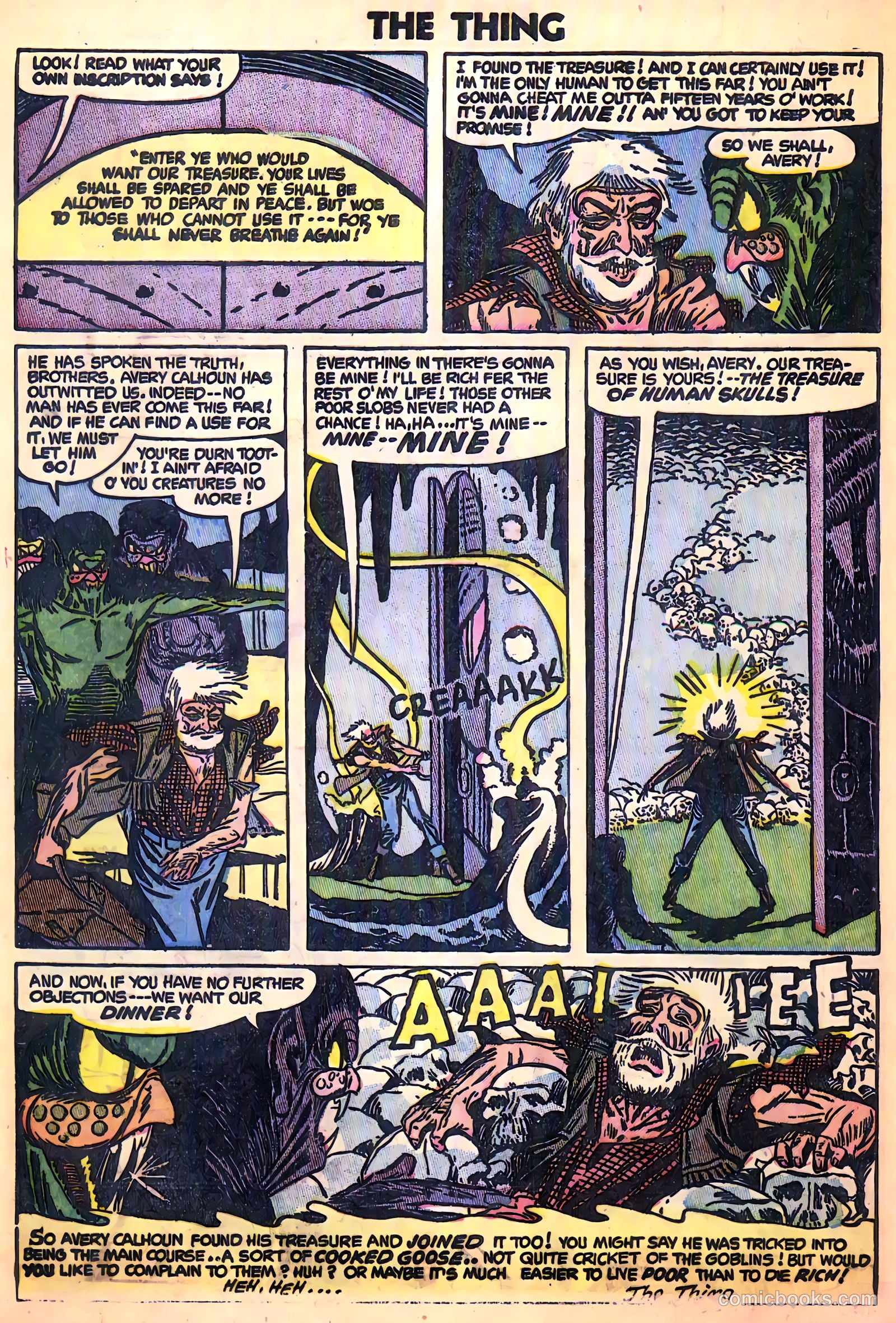 The Thing #13 (1954) — page 28 of 36