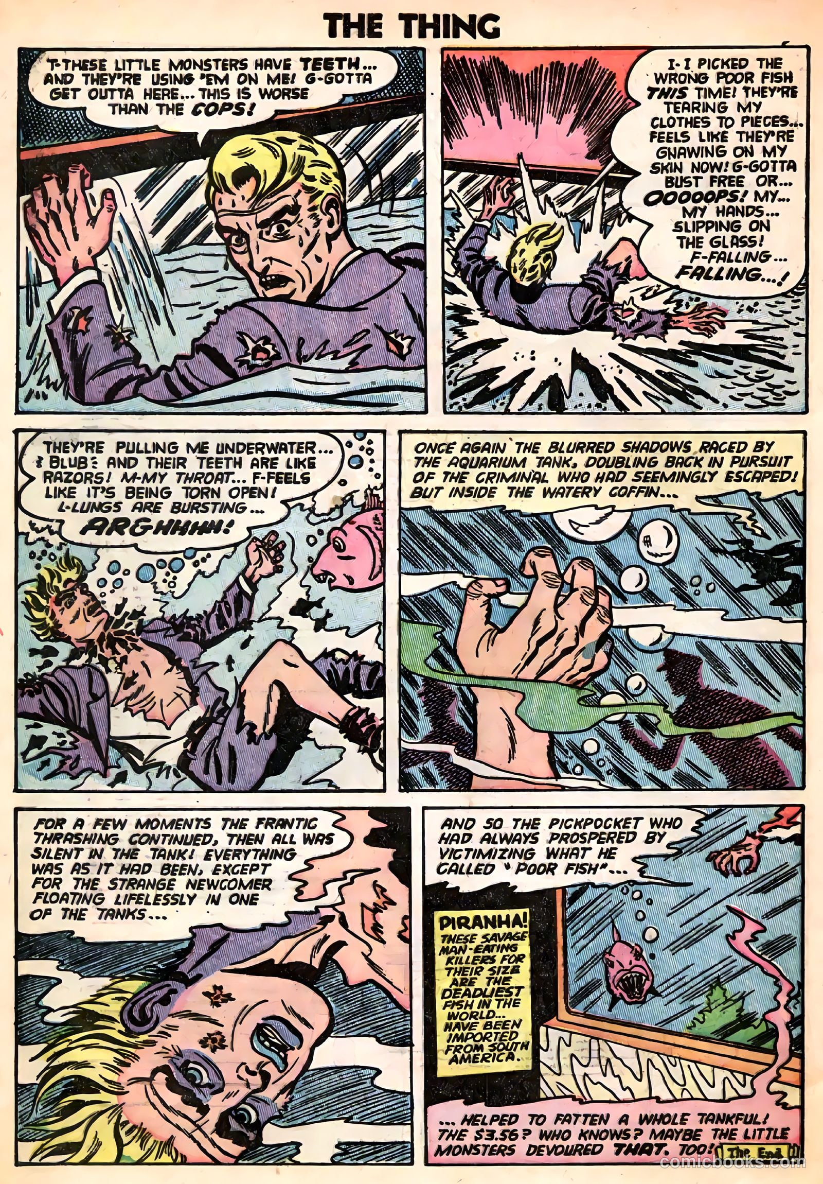 The Thing #13 (1954) — page 32 of 36