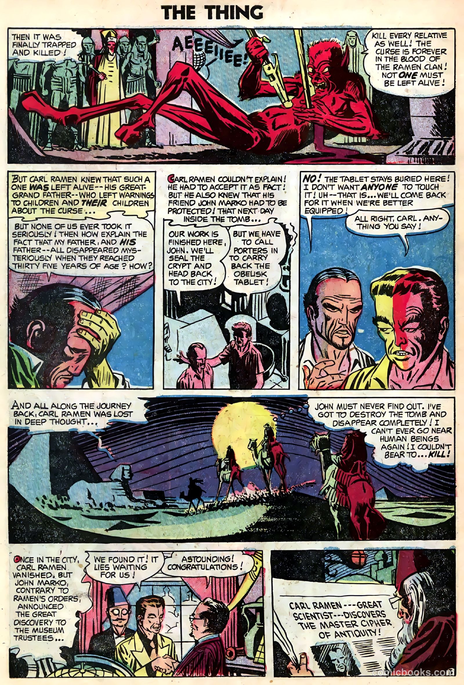 The Thing #14 (1954) — page 31 of 37