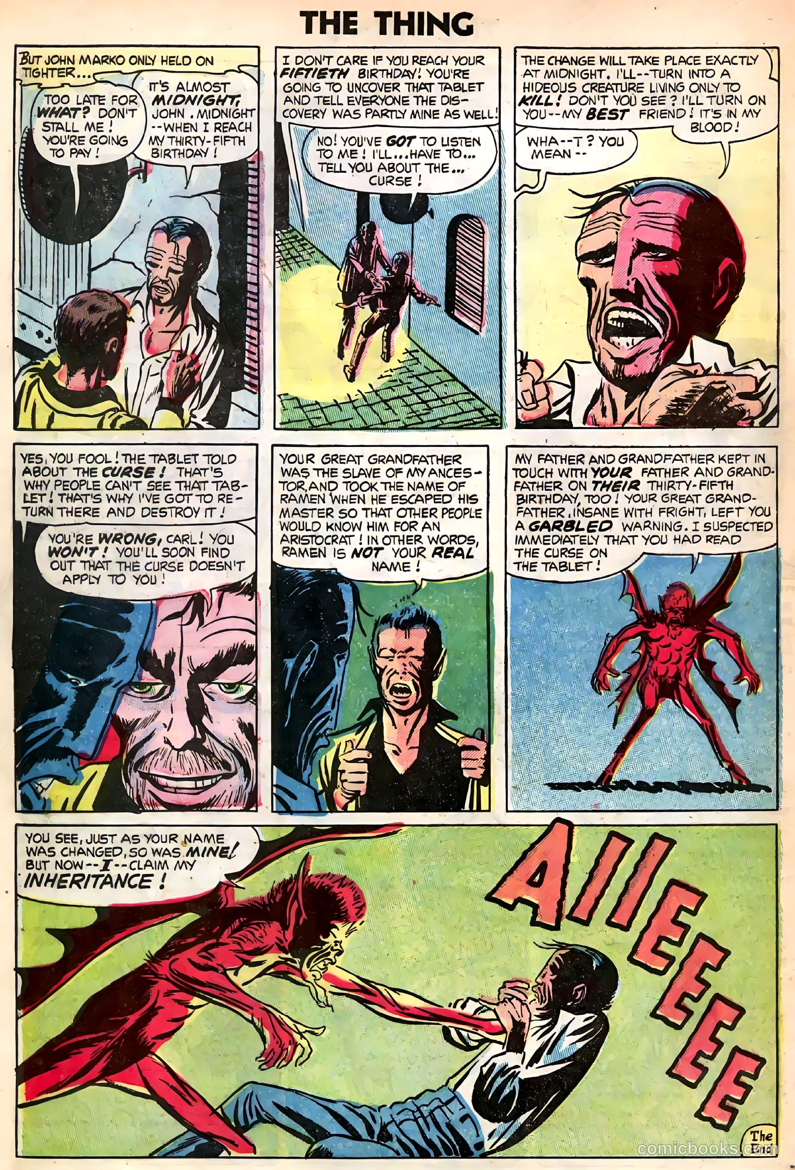 The Thing #14 (1954) — page 33 of 37